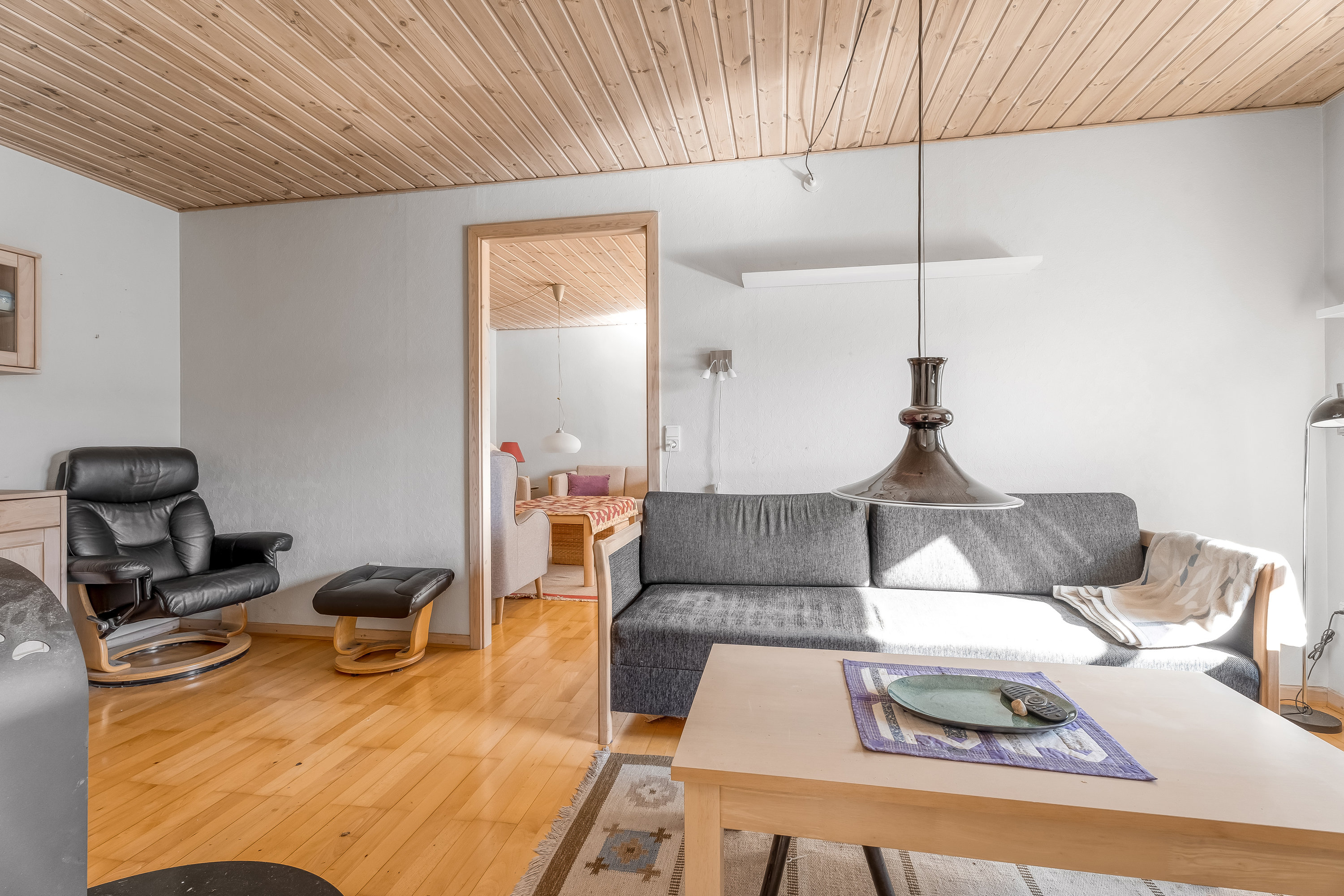 Fremhævet stue billede i fuldskærmstilstand. Billede af Bymarken 14, Nagelsti, 4891 Toreby L