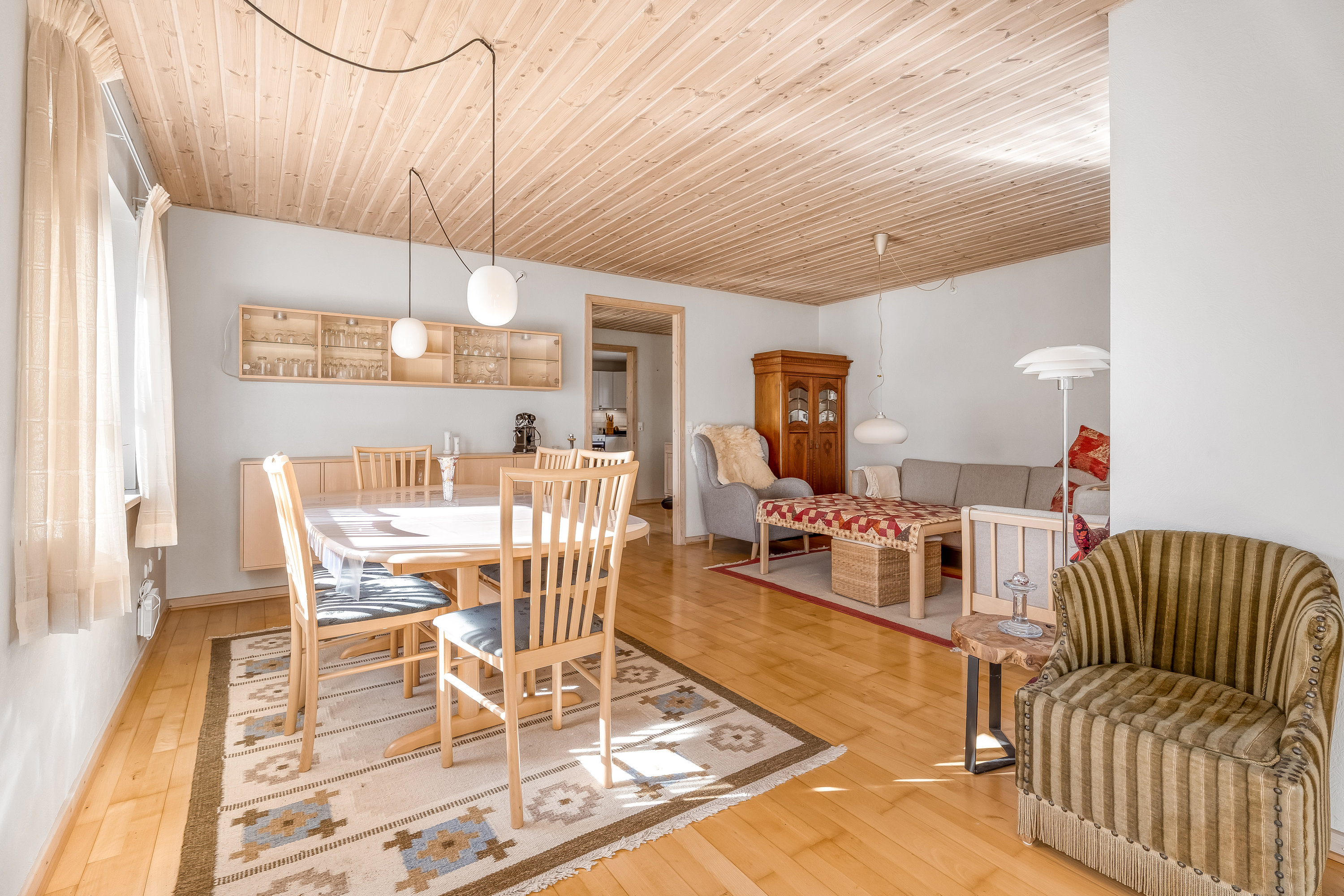 Fremhævet stue billede i fuldskærmstilstand. Billede af Bymarken 14, Nagelsti, 4891 Toreby L