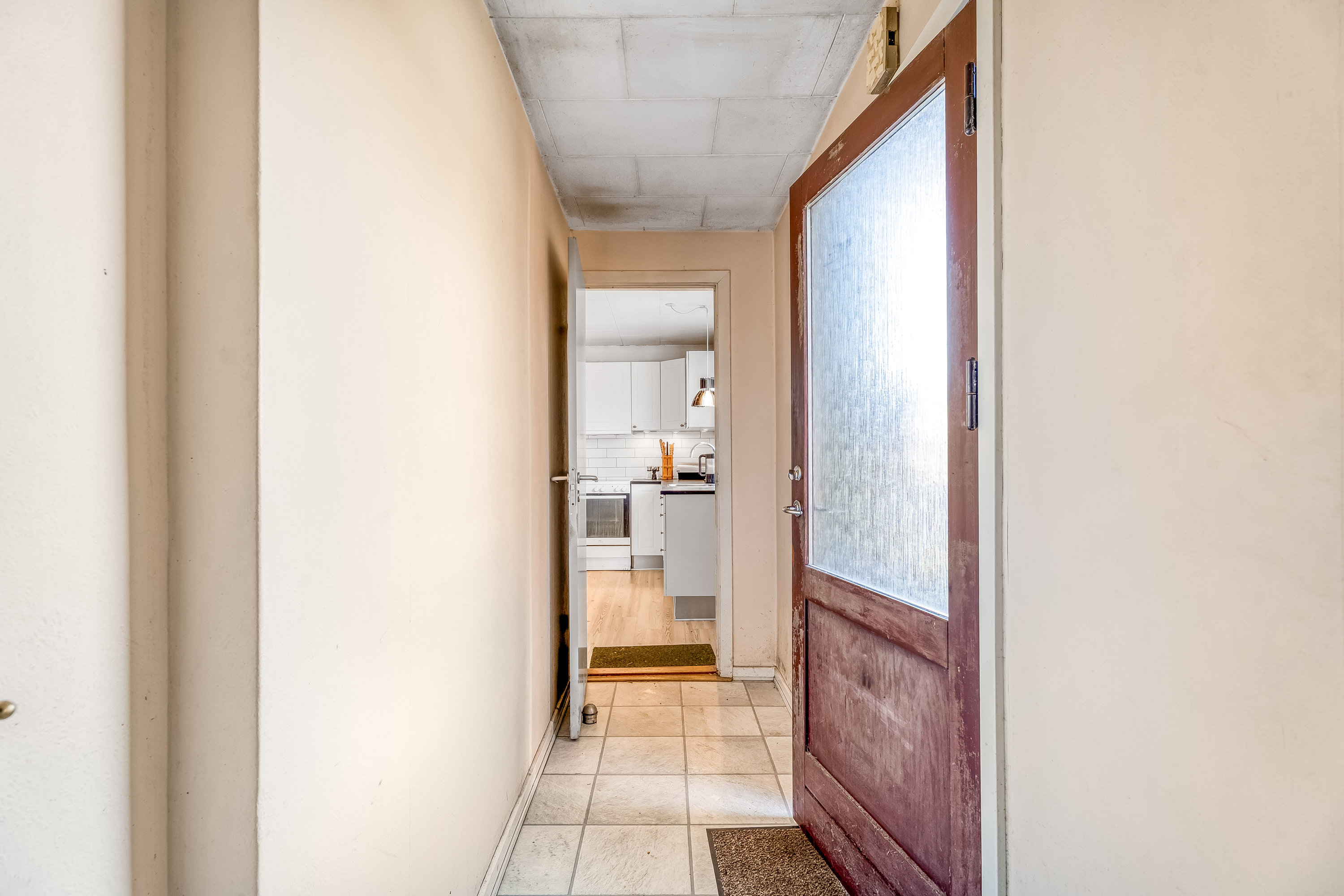 Fremhævet gang billede i fuldskærmstilstand. Billede af Bymarken 14, Nagelsti, 4891 Toreby L