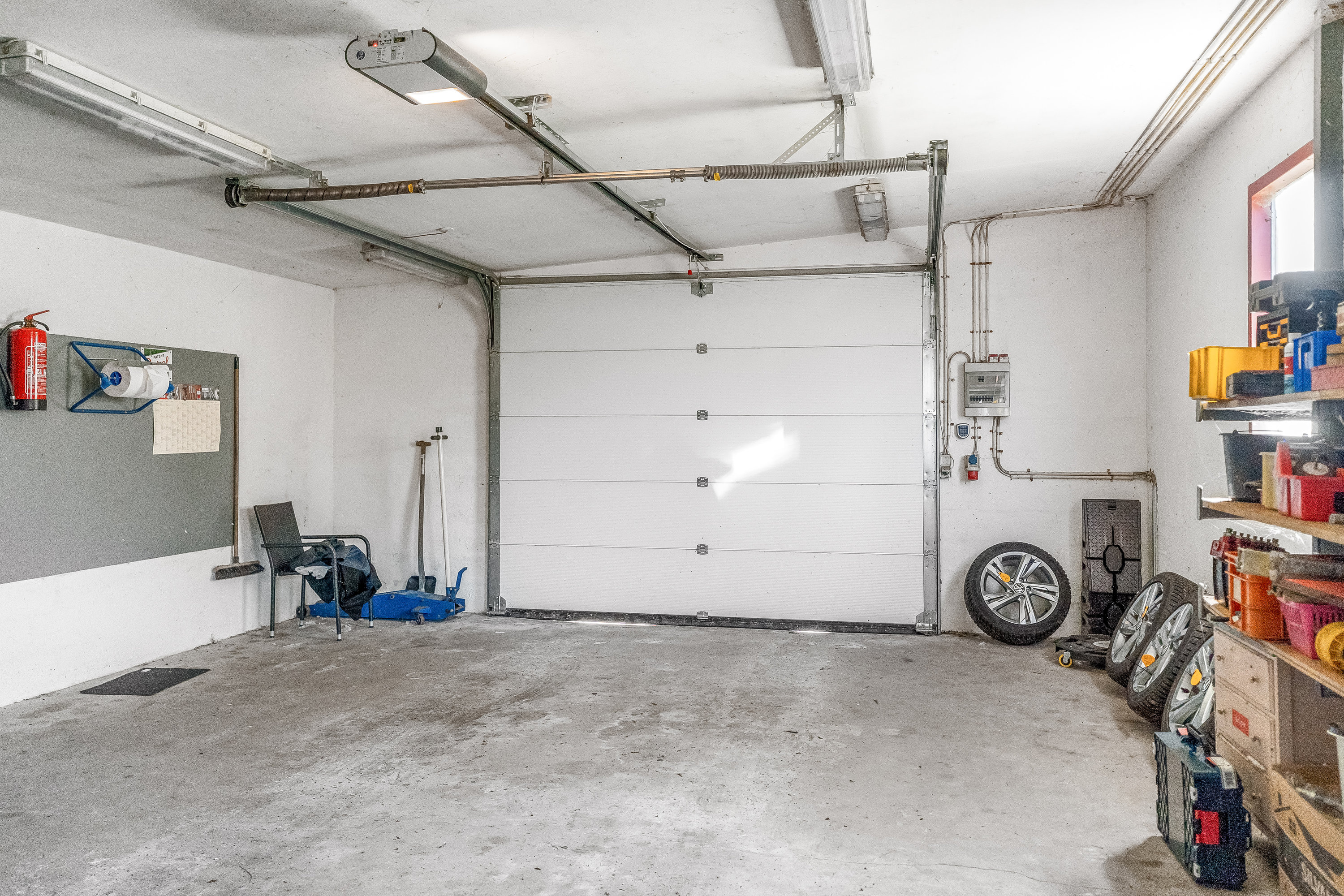 Fremhævet garage billede i fuldskærmstilstand. Billede af Bymarken 14, Nagelsti, 4891 Toreby L