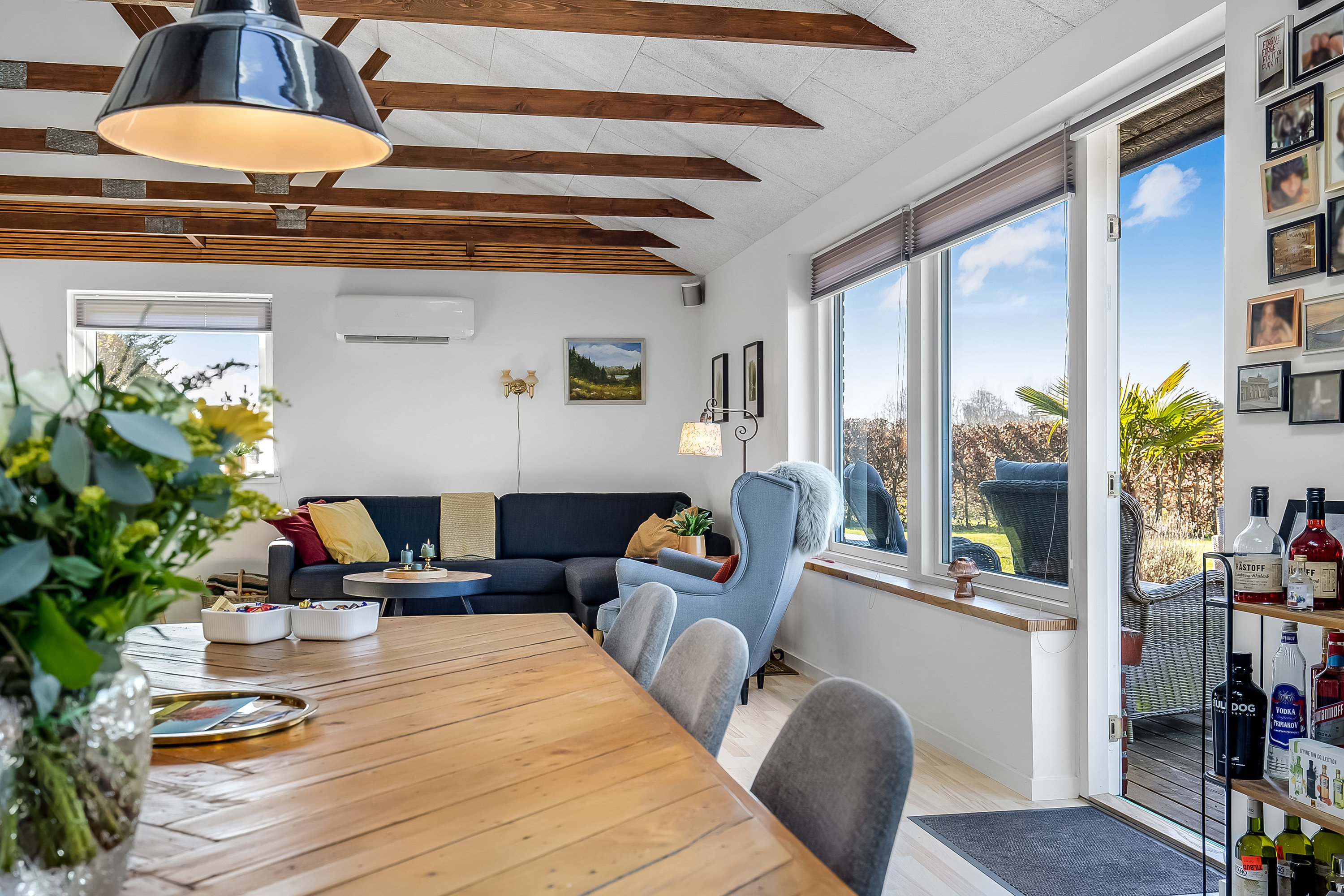 Fremhævet stue billede i fuldskærmstilstand. Billede af Ågade 61, Bredstrup, 7000 Fredericia