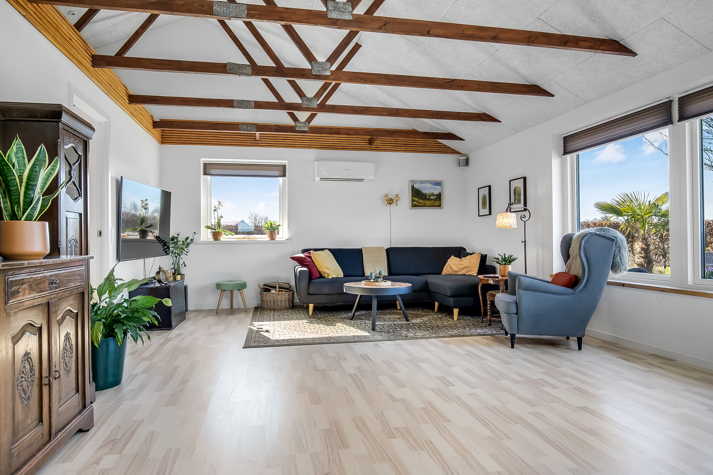 Fremhævet stue billede i fuldskærmstilstand. Billede af Ågade 61, Bredstrup, 7000 Fredericia