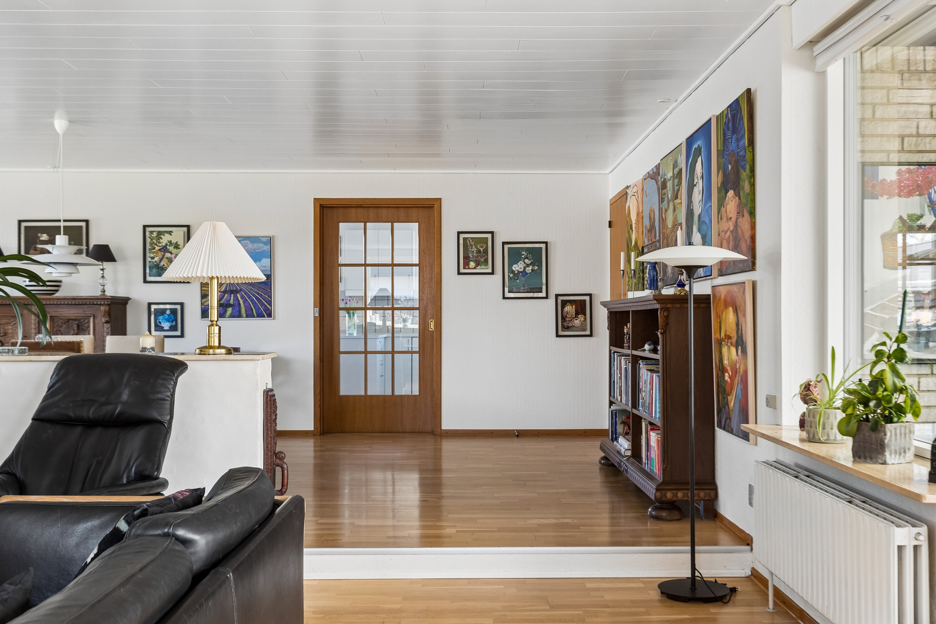 Fremhævet stue billede i fuldskærmstilstand. Billede af Hirsevænget 10, 7500 Holstebro