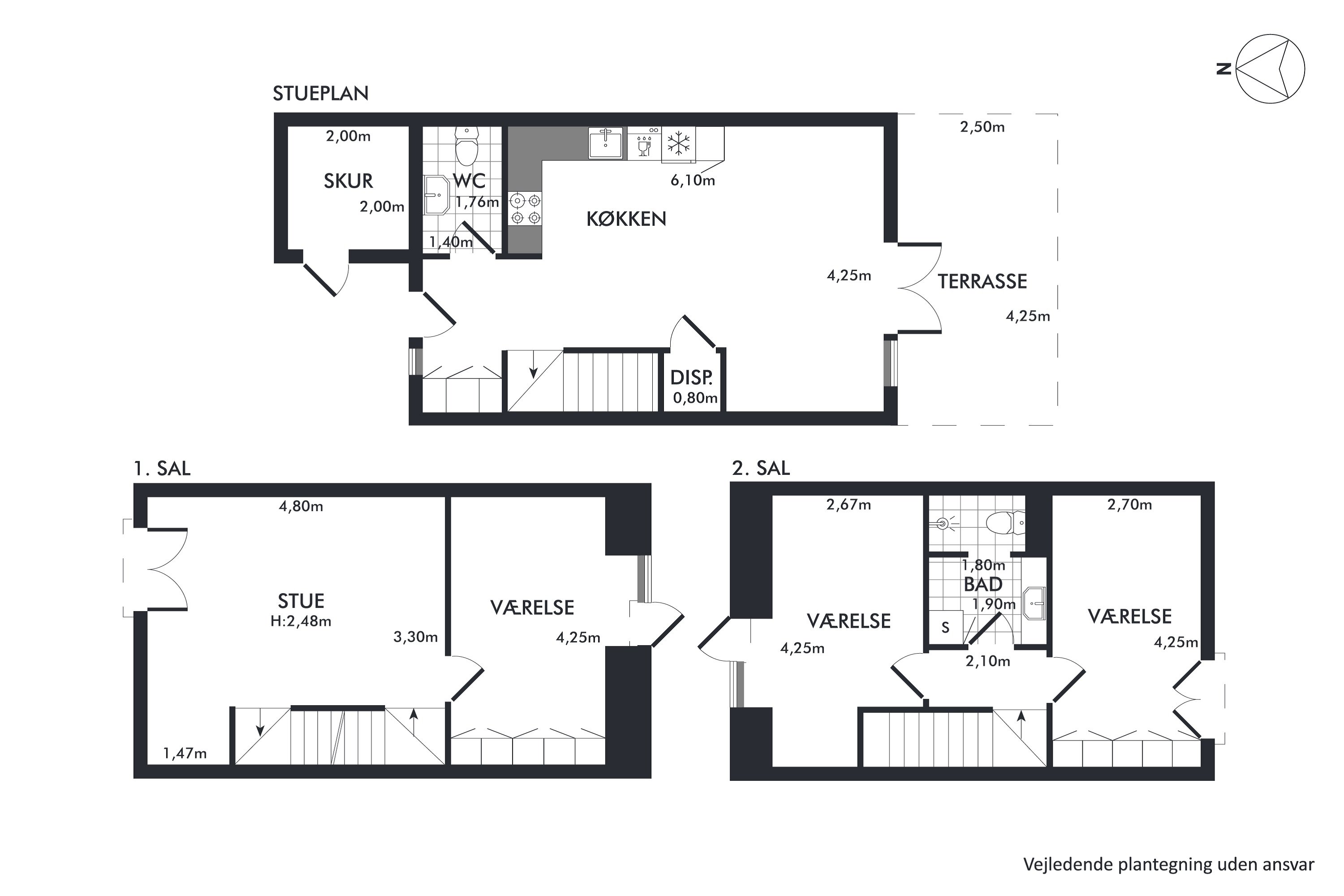 Plantegninger billede af Tom Kristensens Vej 85, 2300 København S
