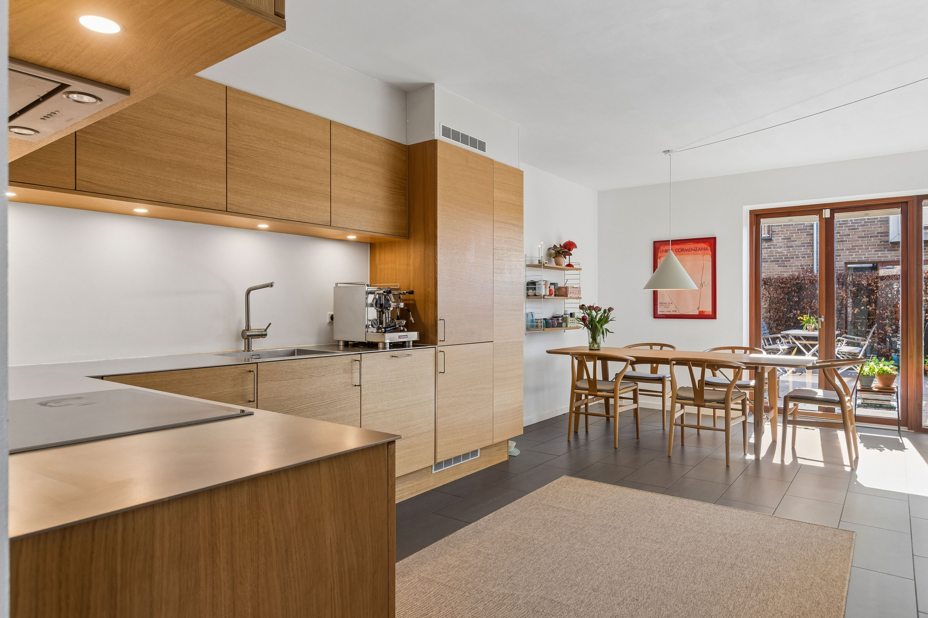 Fremhævet køkken billede i fuldskærmstilstand. Billede af Tom Kristensens Vej 85, 2300 København S