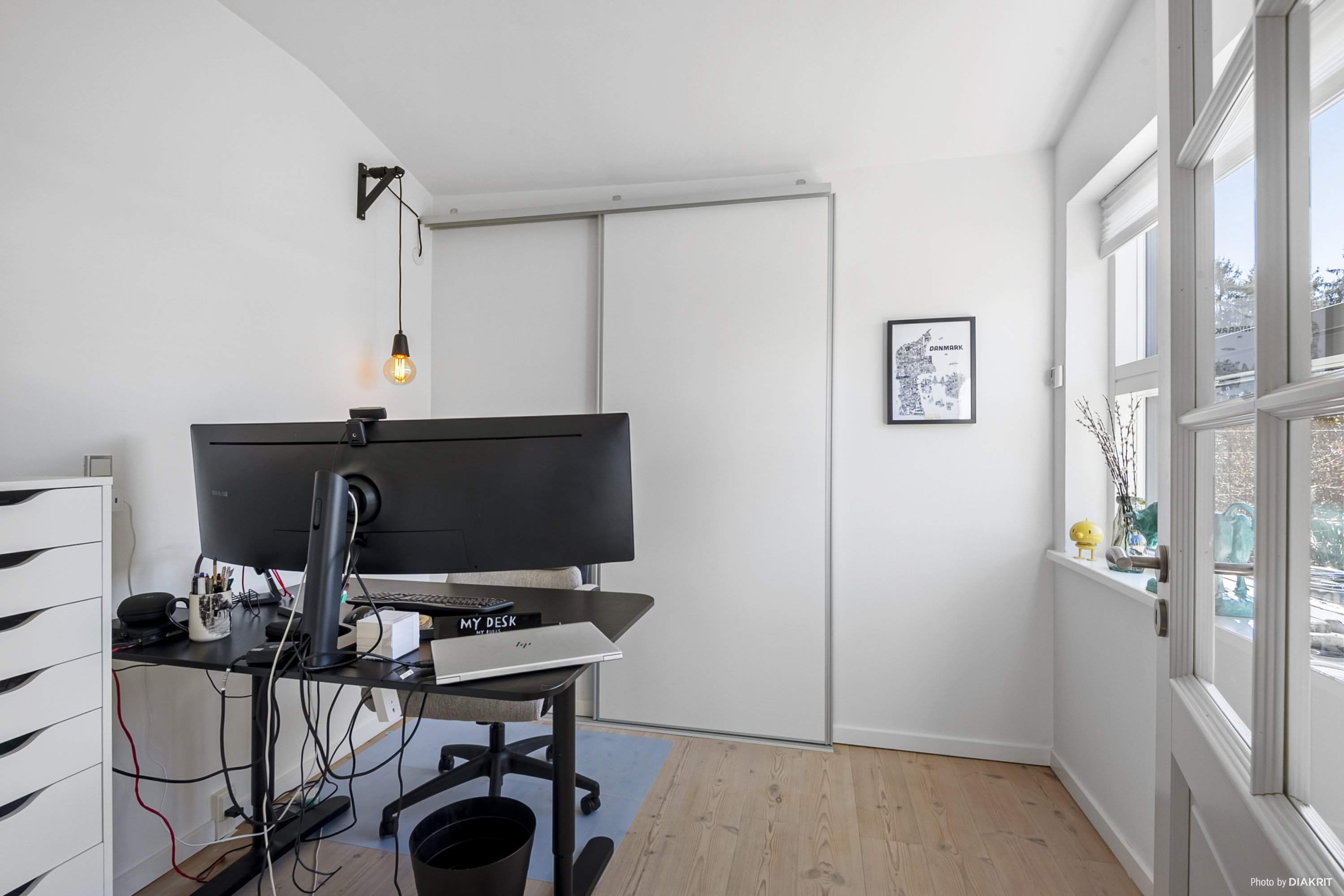 Fremhævet kontor billede i fuldskærmstilstand. Billede af Møllebakken 6, 4681 Herfølge