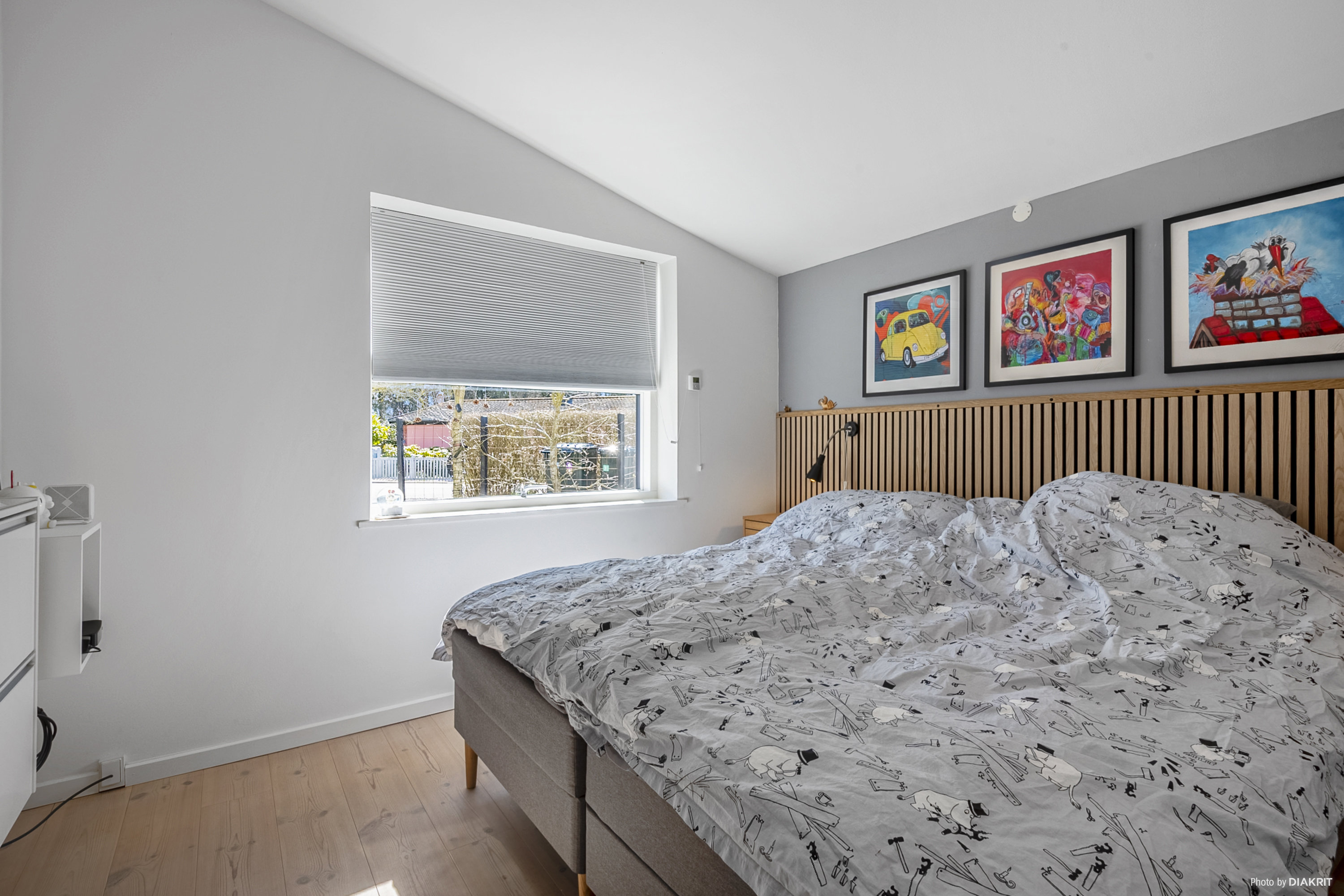 Fremhævet soveværelse billede i fuldskærmstilstand. Billede af Møllebakken 6, 4681 Herfølge