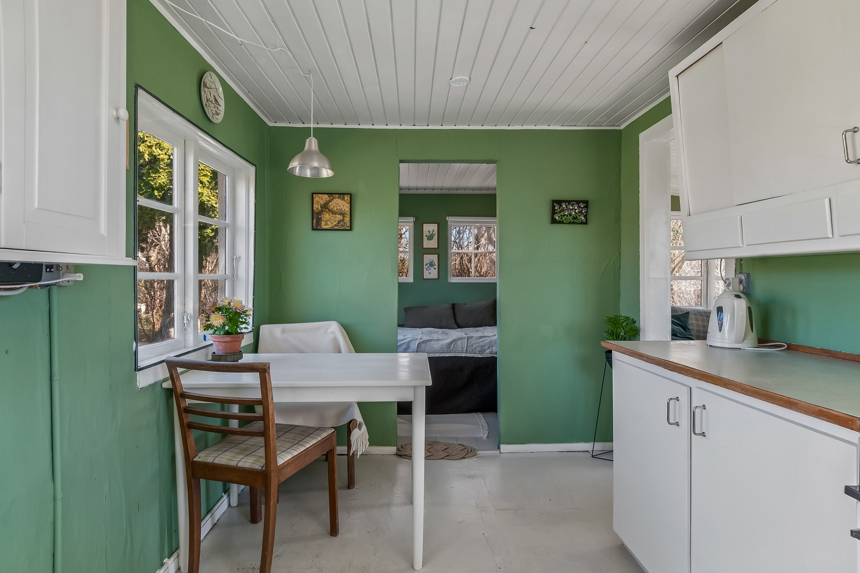 Fremhævet køkken billede i fuldskærmstilstand. Billede af Lenesvej 67, Hf. Hjortespring, 2730 Herlev