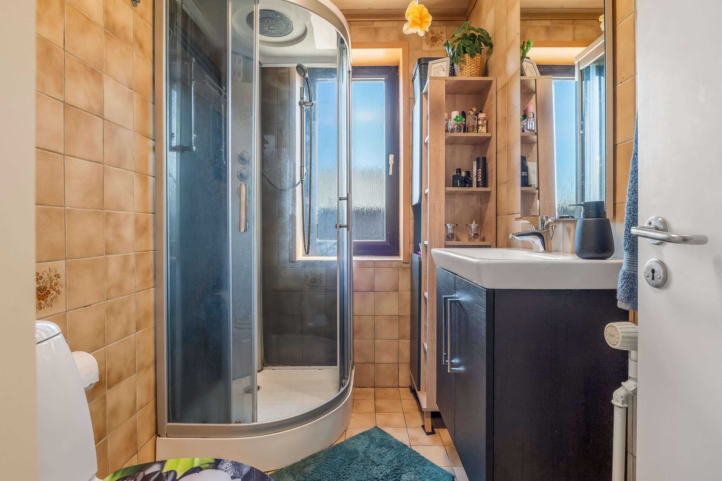 Fremhævet badeværelse billede i fuldskærmstilstand. Billede af Store Kjærgaardsvej 7, 6940 Lem St