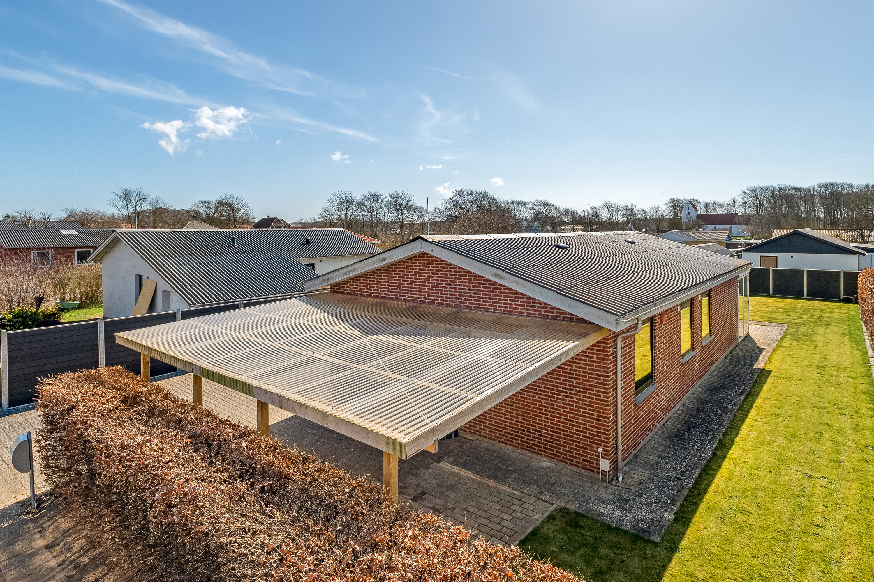 Fremhævet ejendommen billede i fuldskærmstilstand. Billede af Store Kjærgaardsvej 7, 6940 Lem St