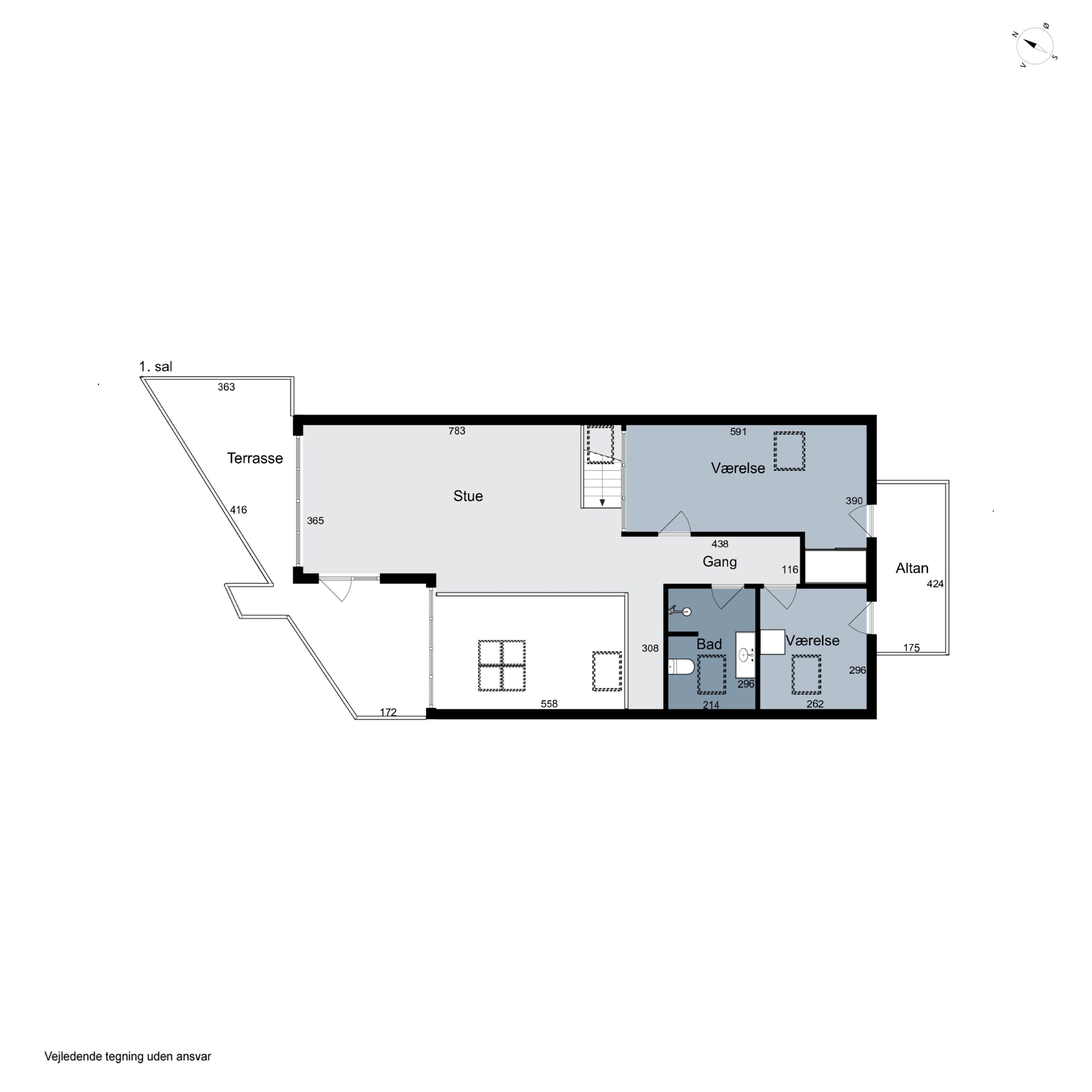 Plantegninger billede af Muslingevej 24, Seden, 5240 Odense NØ