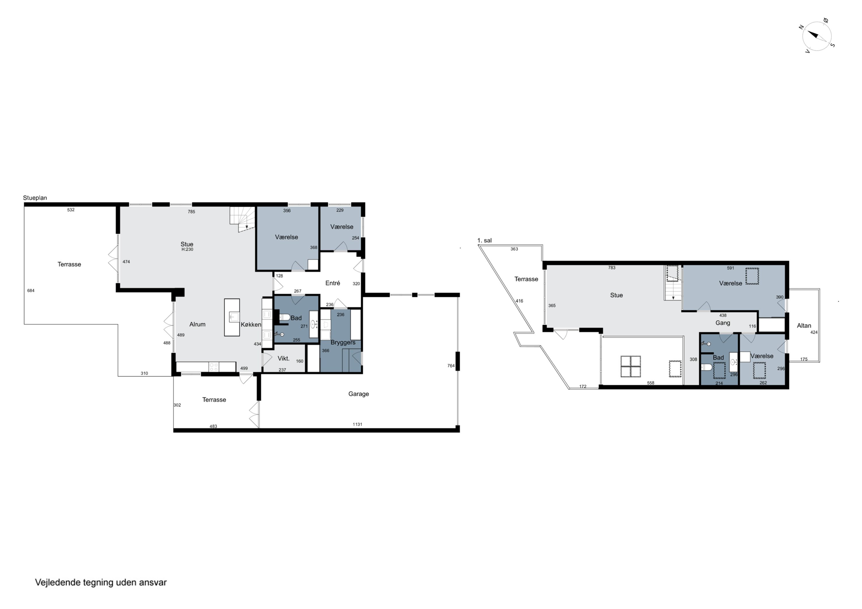 Plantegninger billede af Muslingevej 24, Seden, 5240 Odense NØ