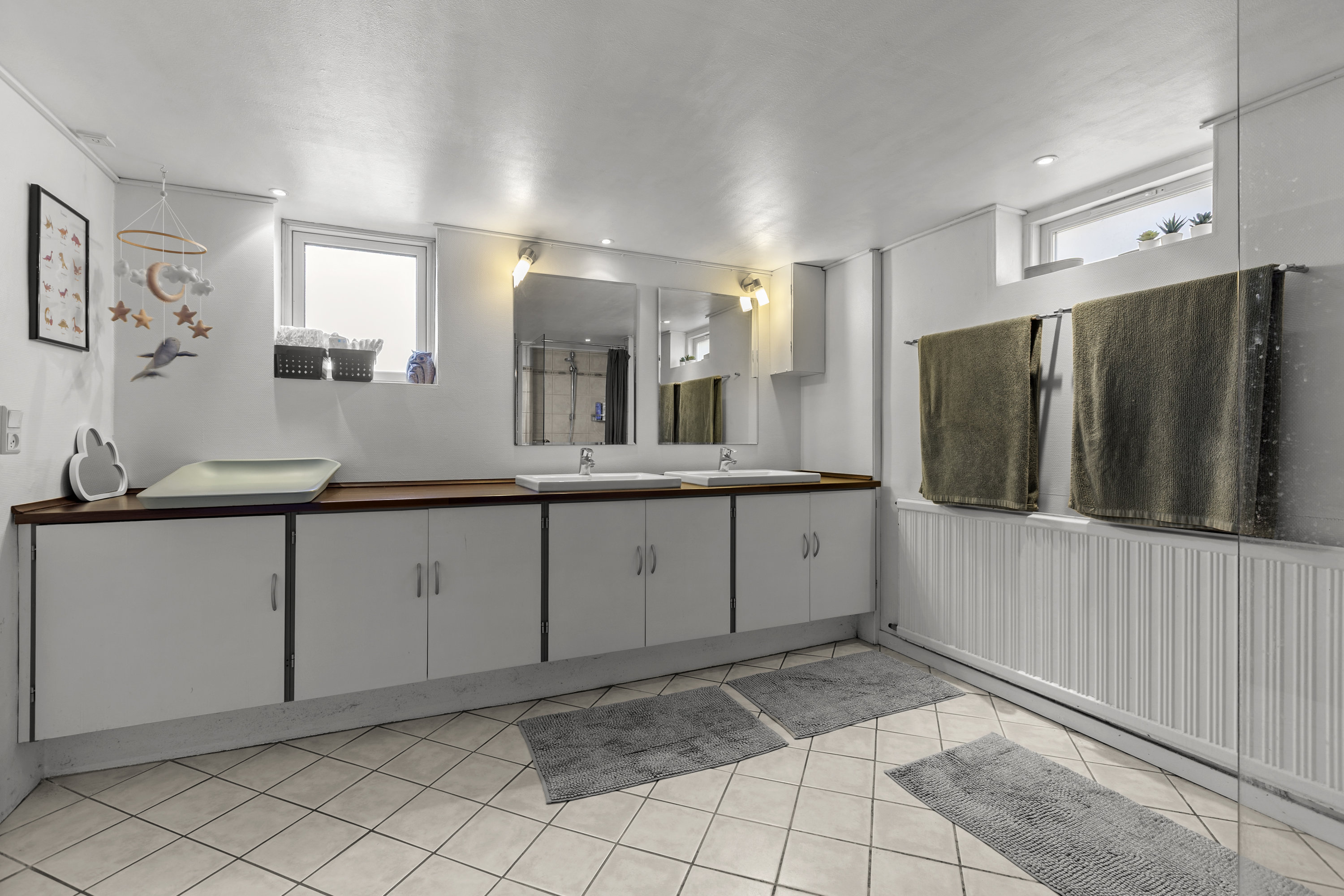 Fremhævet badeværelse billede i fuldskærmstilstand. Billede af Elmevej 17, Slagelse, 4200 Slagelse