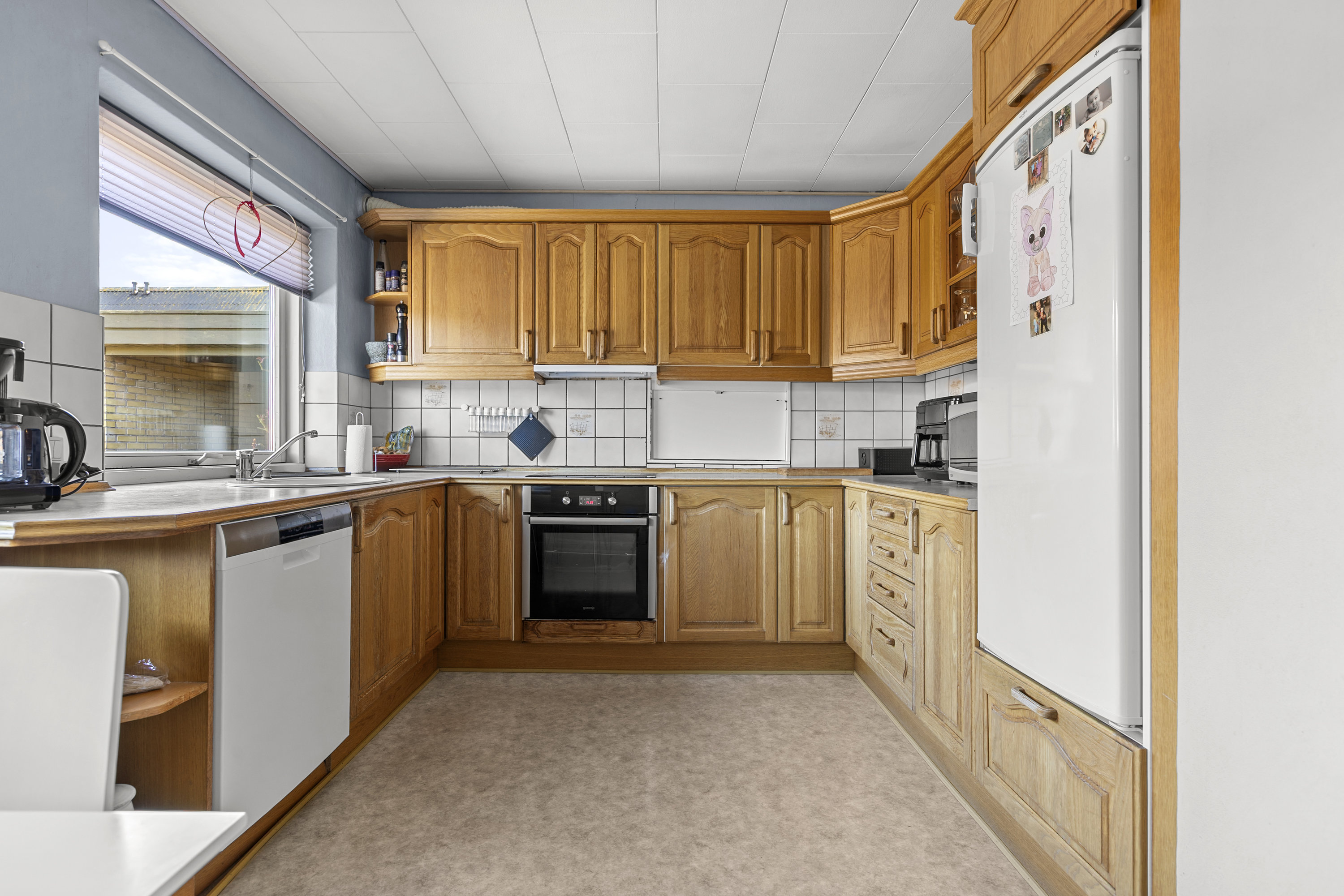 Fremhævet køkken billede i fuldskærmstilstand. Billede af Baldersvej 13, 4220 Korsør