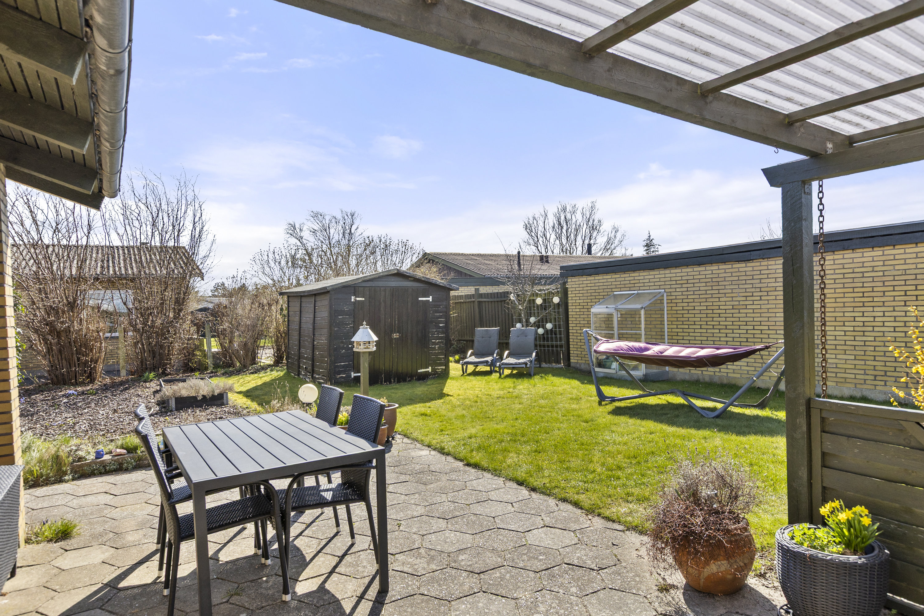 Fremhævet terrasse billede i fuldskærmstilstand. Billede af Baldersvej 13, 4220 Korsør