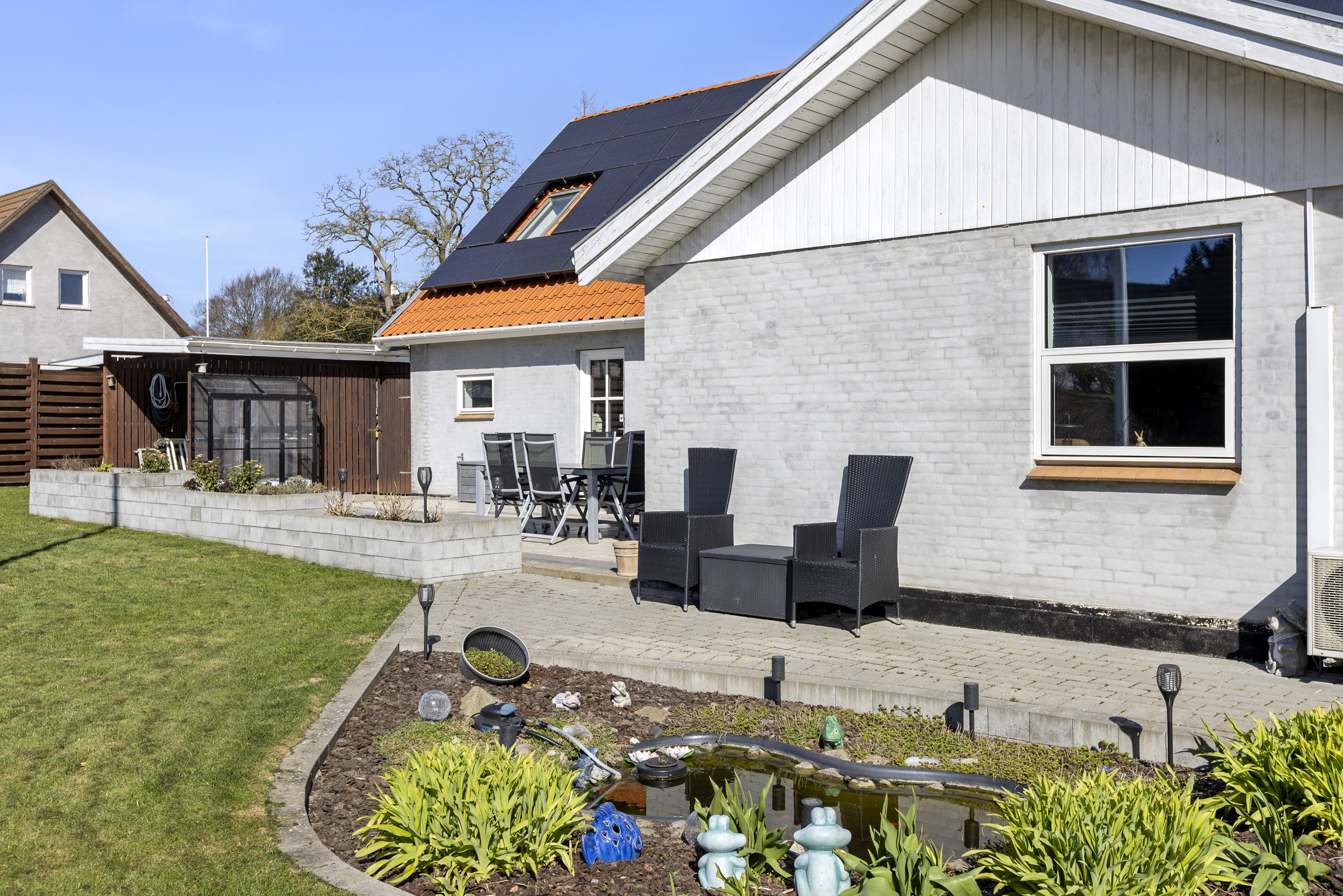 Fremhævet terrasse billede i fuldskærmstilstand. Billede af Årbygade 11, Årby, 4400 Kalundborg