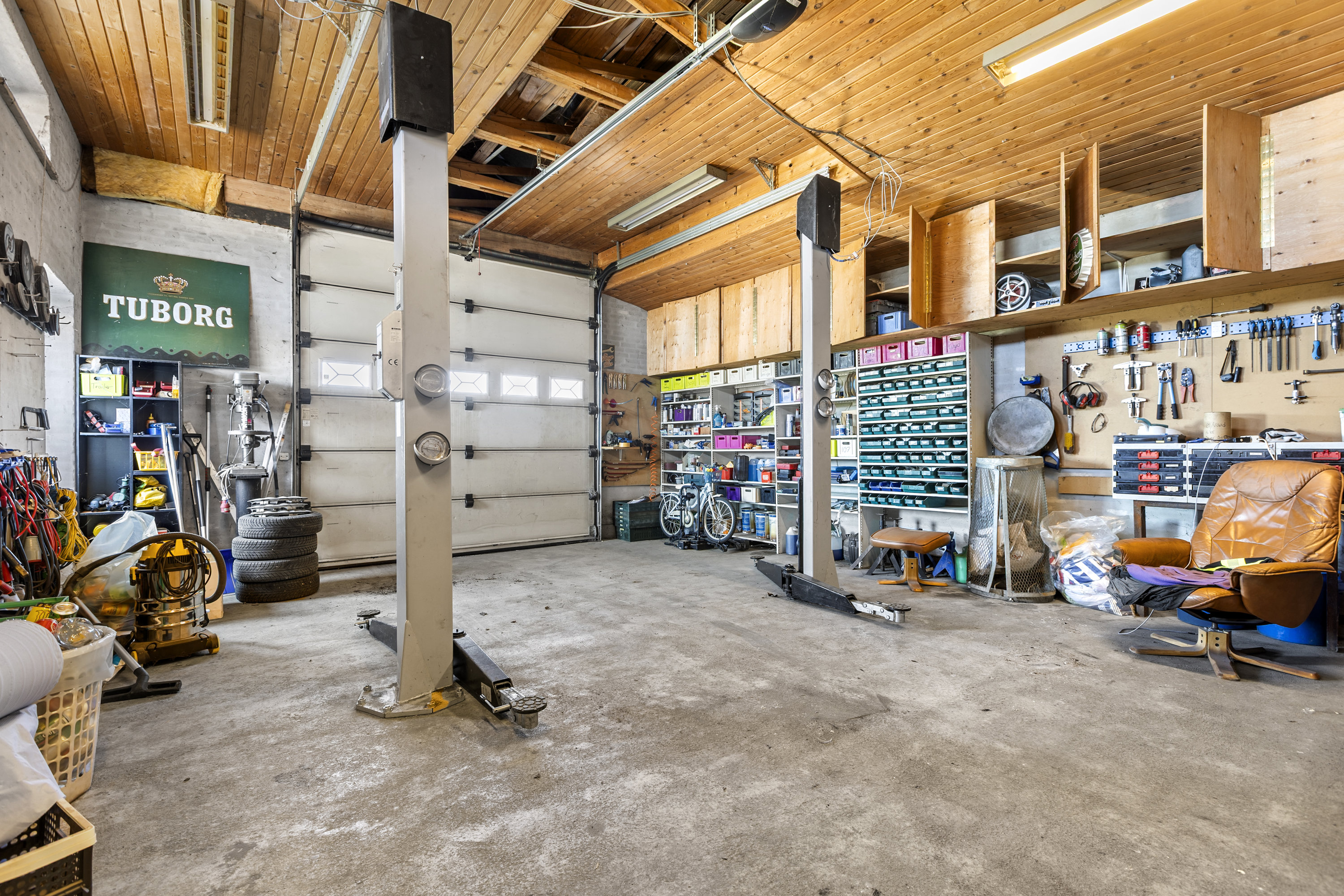 Fremhævet garage billede i fuldskærmstilstand. Billede af Møllevangen 5, Rørby, 4400 Kalundborg