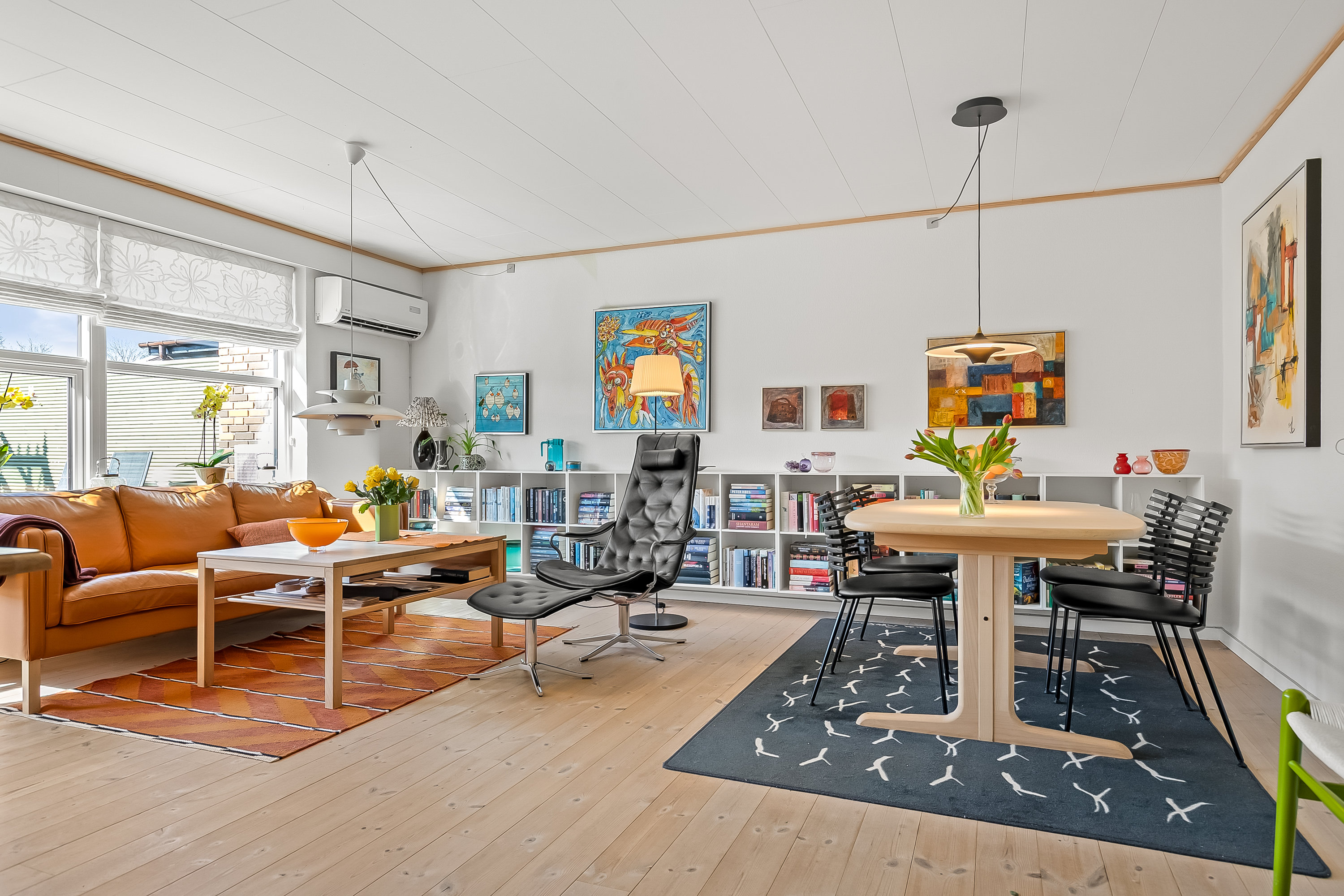 Fremhævet stue billede i fuldskærmstilstand. Billede af Langesøvej 16, Erritsø, 7000 Fredericia