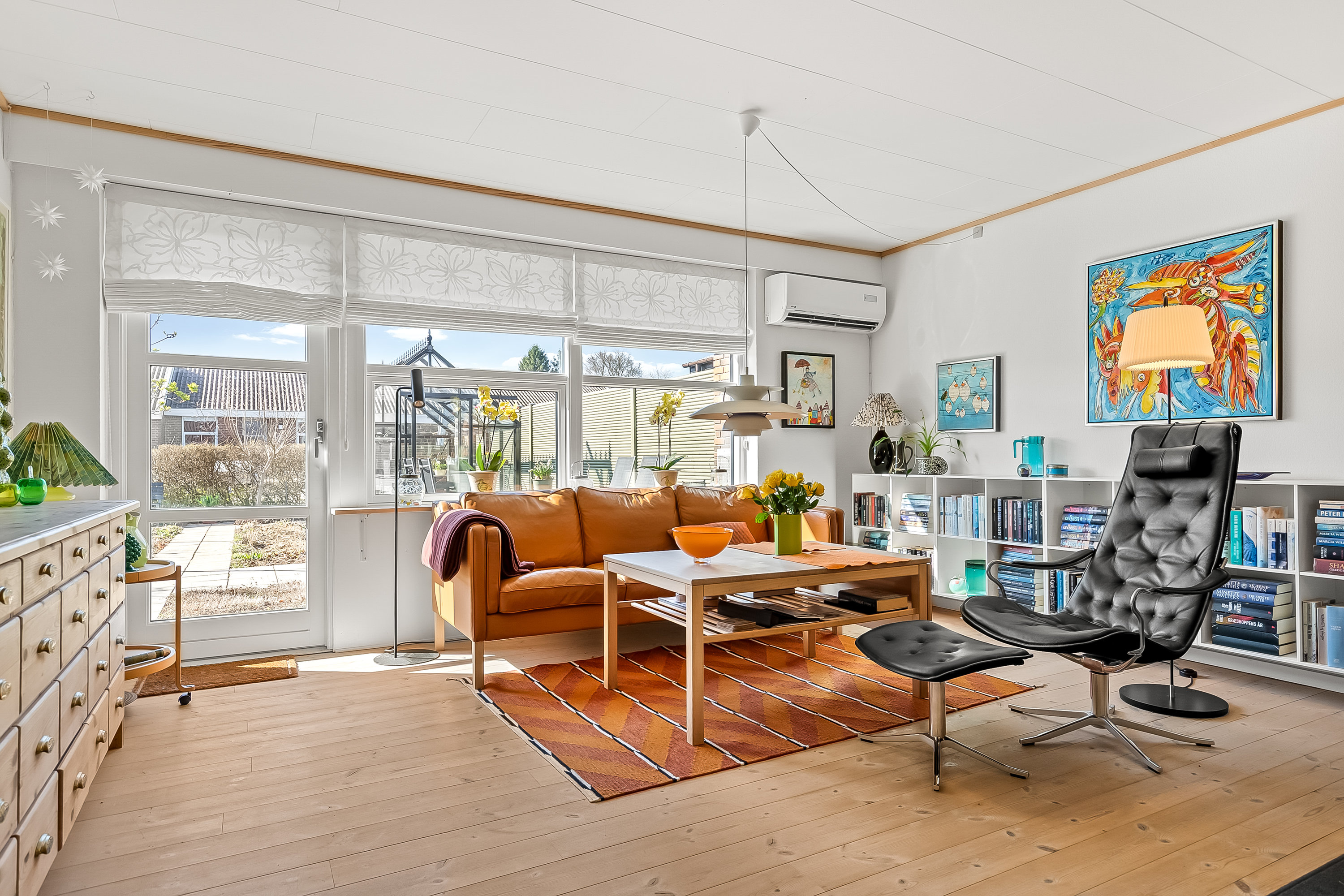 Fremhævet stue billede i fuldskærmstilstand. Billede af Langesøvej 16, Erritsø, 7000 Fredericia