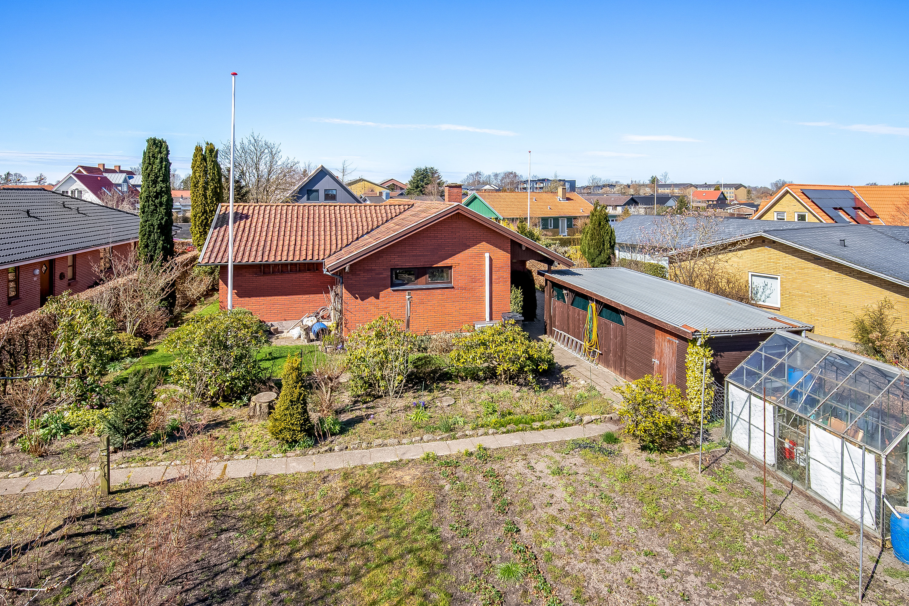 Fremhævet mastefoto billede i fuldskærmstilstand. Billede af Engtoften 8, Erritsø, 7000 Fredericia