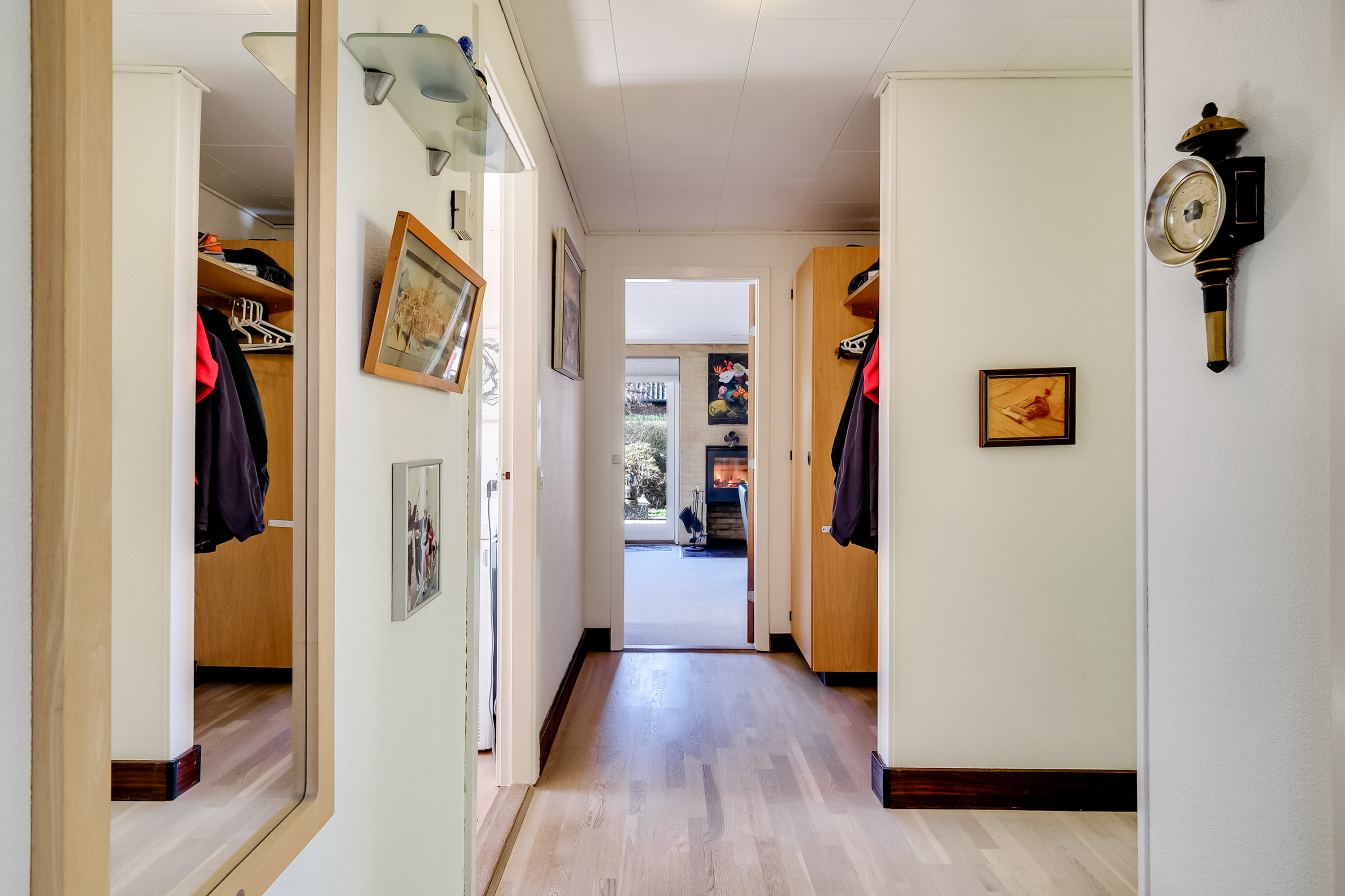 Fremhævet gang billede i fuldskærmstilstand. Billede af Møllebakken 57, Vejle, 5672 Broby