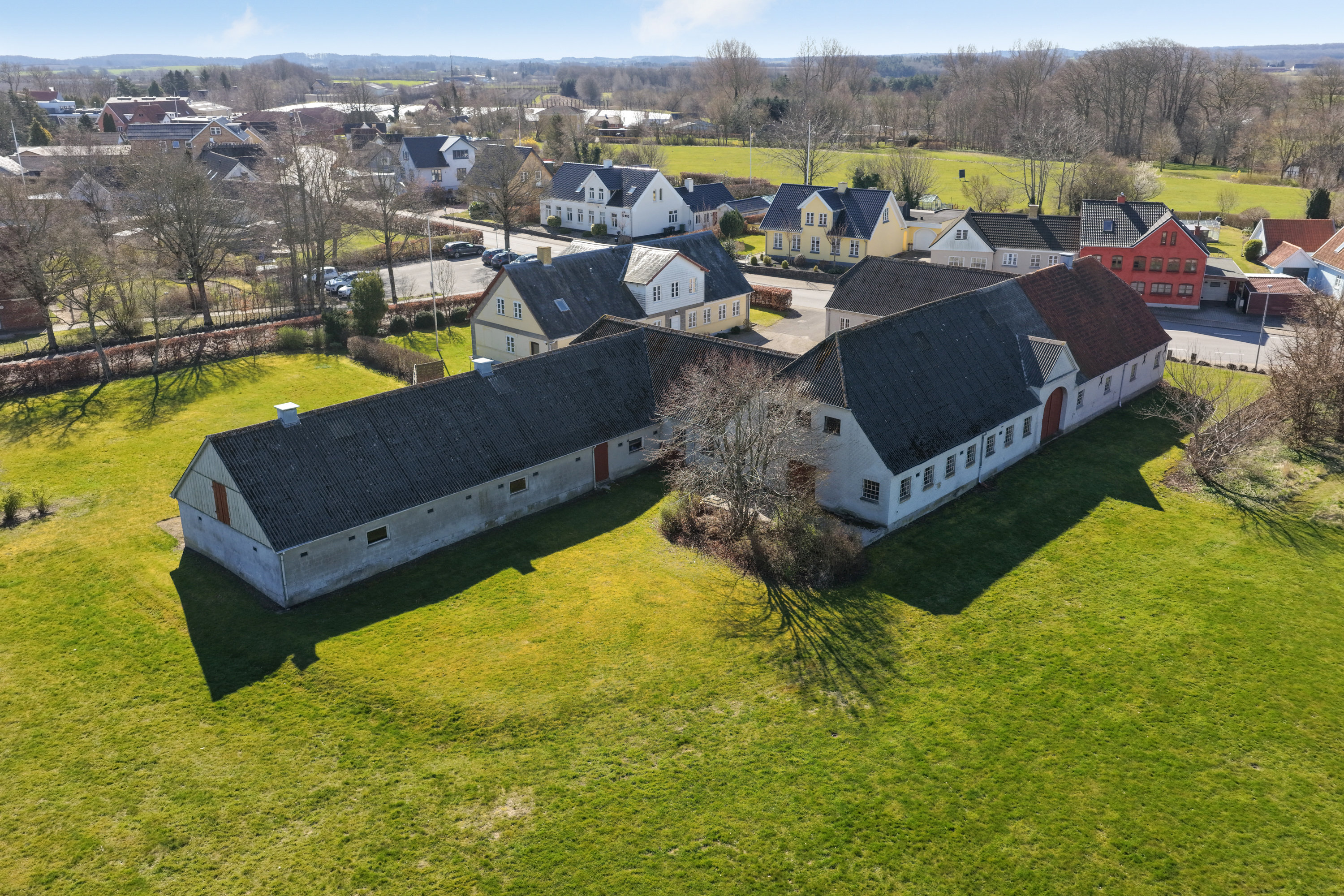 Miniaturebillede 1: luftfoto. Billede af Østerågade 9, Nr Broby, 5672 Broby