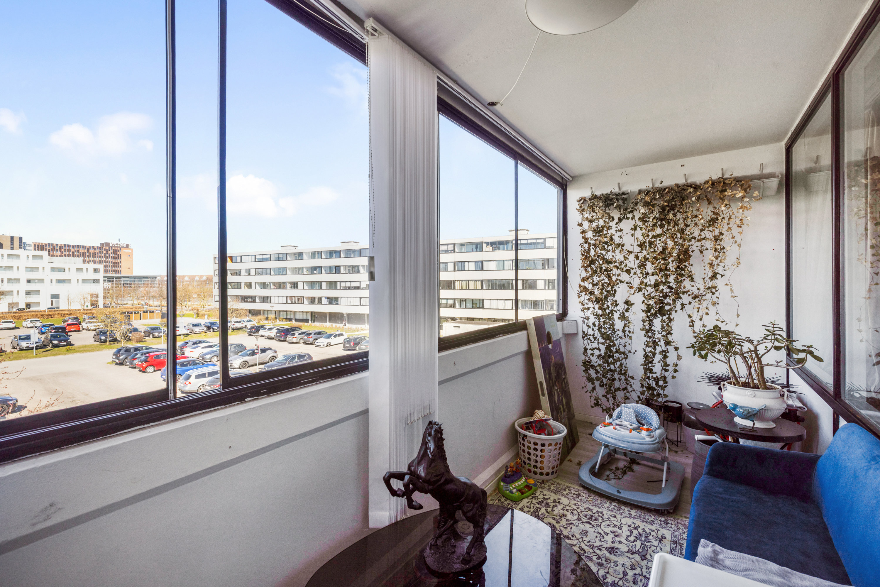 Fremhævet altan billede i fuldskærmstilstand. Billede af Vejlebrovej 44, 2. tv., 2635 Ishøj