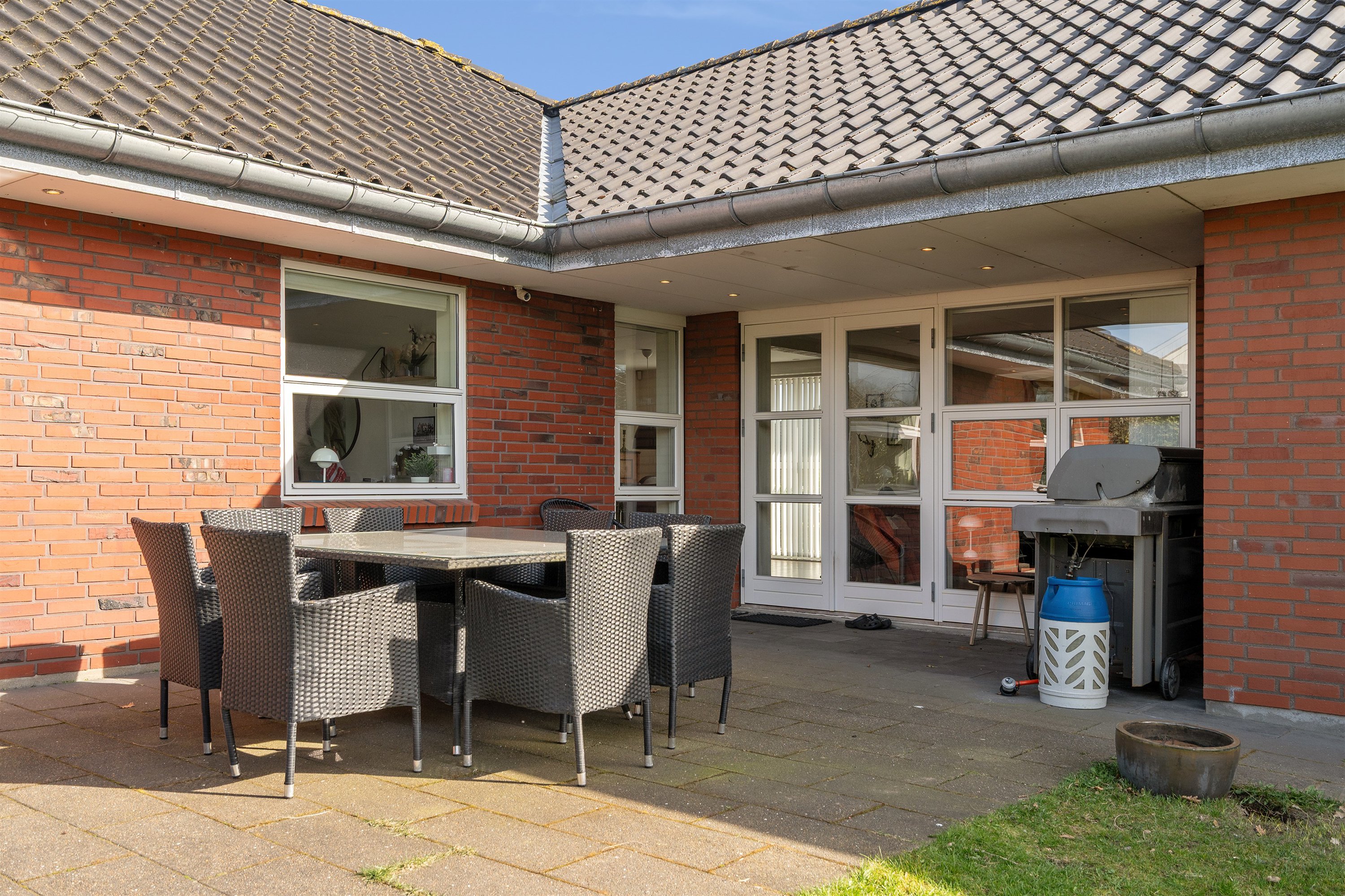 Fremhævet terrasse billede i fuldskærmstilstand. Billede af Søstjernen 22, 6710 Esbjerg V