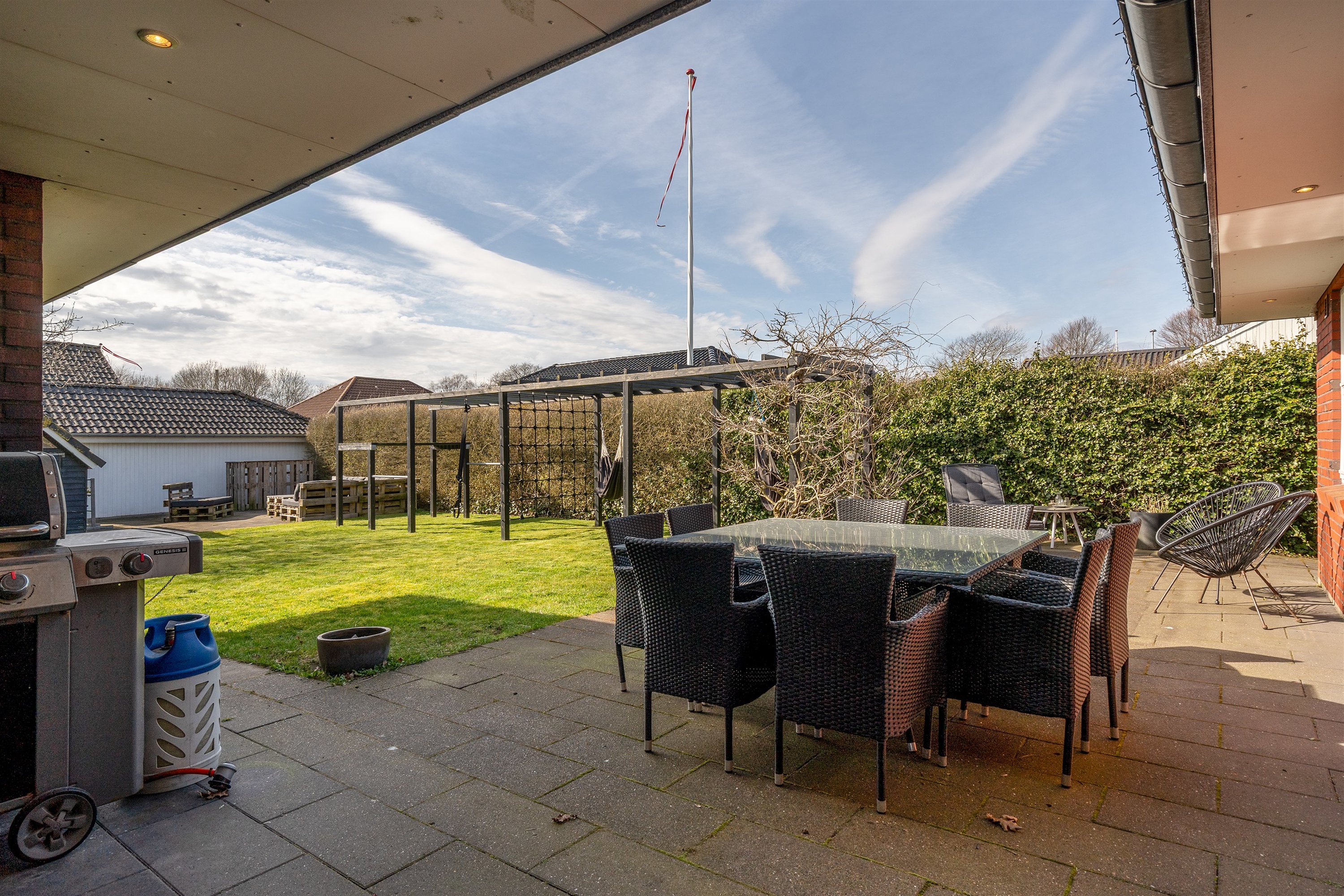 Fremhævet terrasse billede i fuldskærmstilstand. Billede af Søstjernen 22, 6710 Esbjerg V