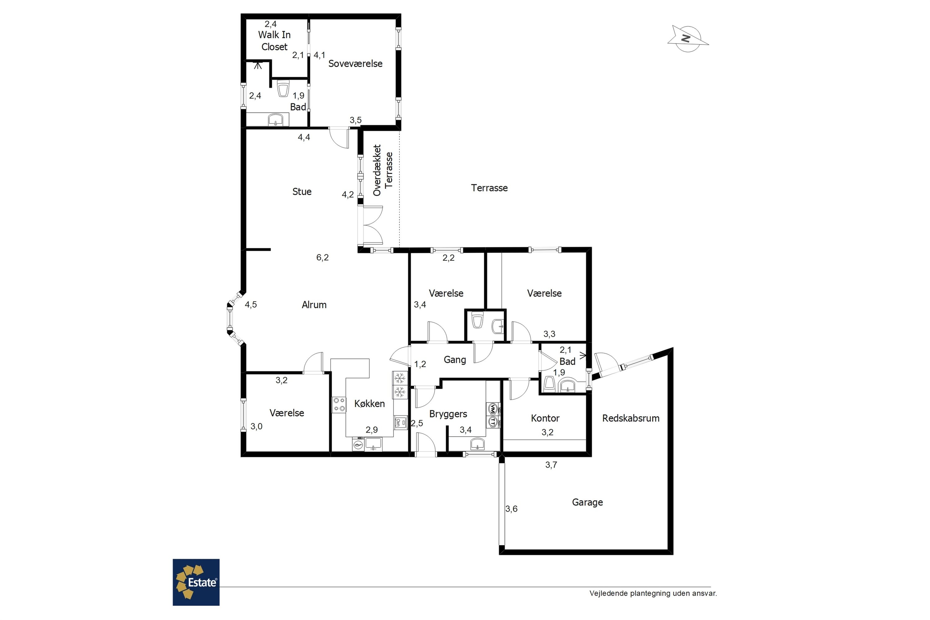 Plantegninger billede af Søstjernen 22, 6710 Esbjerg V