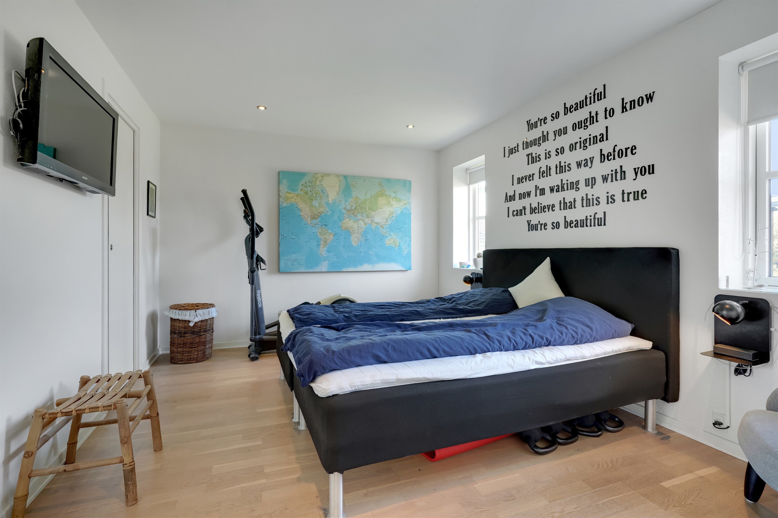 Fremhævet soveværelse billede i fuldskærmstilstand. Billede af Søstjernen 22, 6710 Esbjerg V