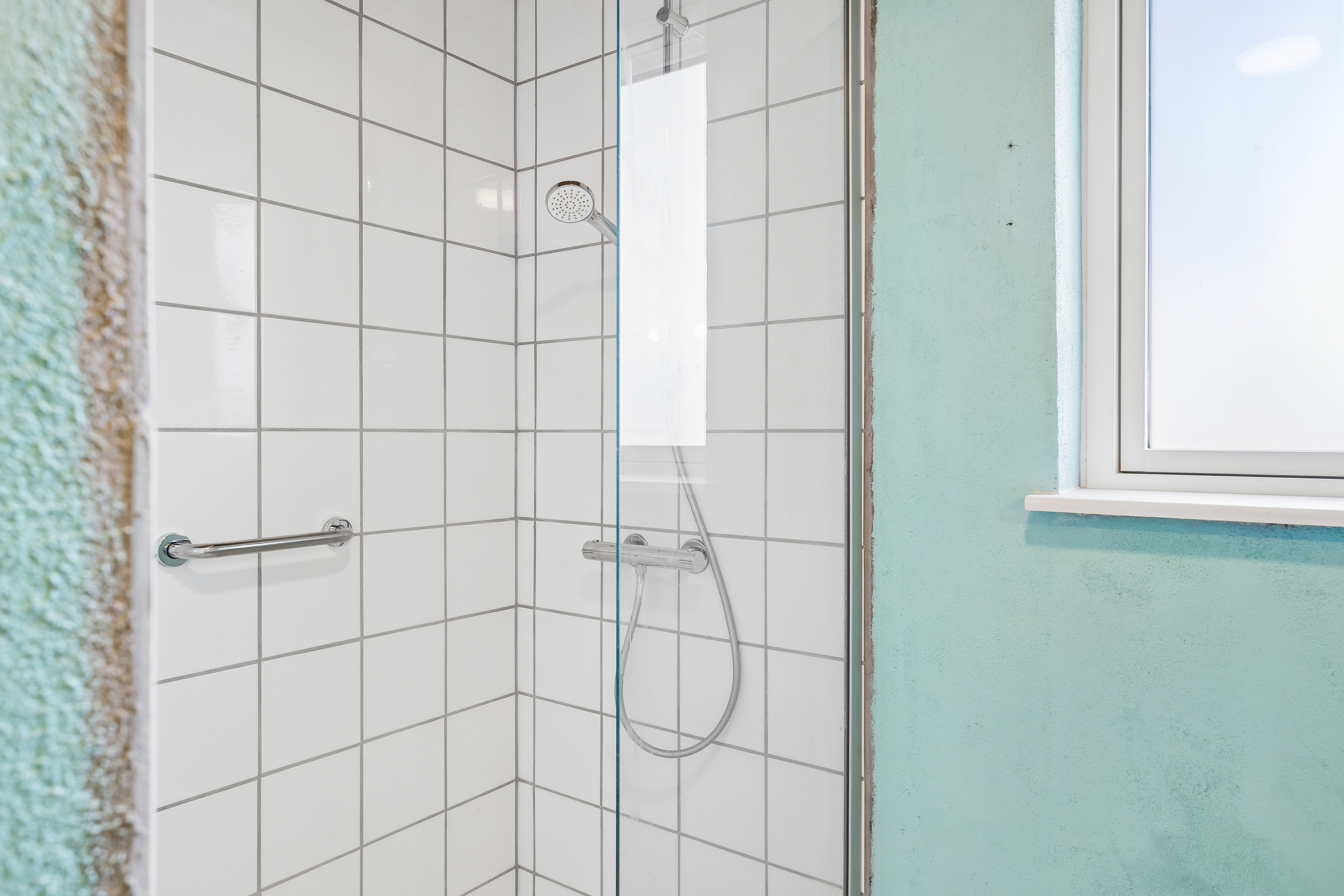 Fremhævet badeværelse billede i fuldskærmstilstand. Billede af Finlandsvej 41, 4270 Høng