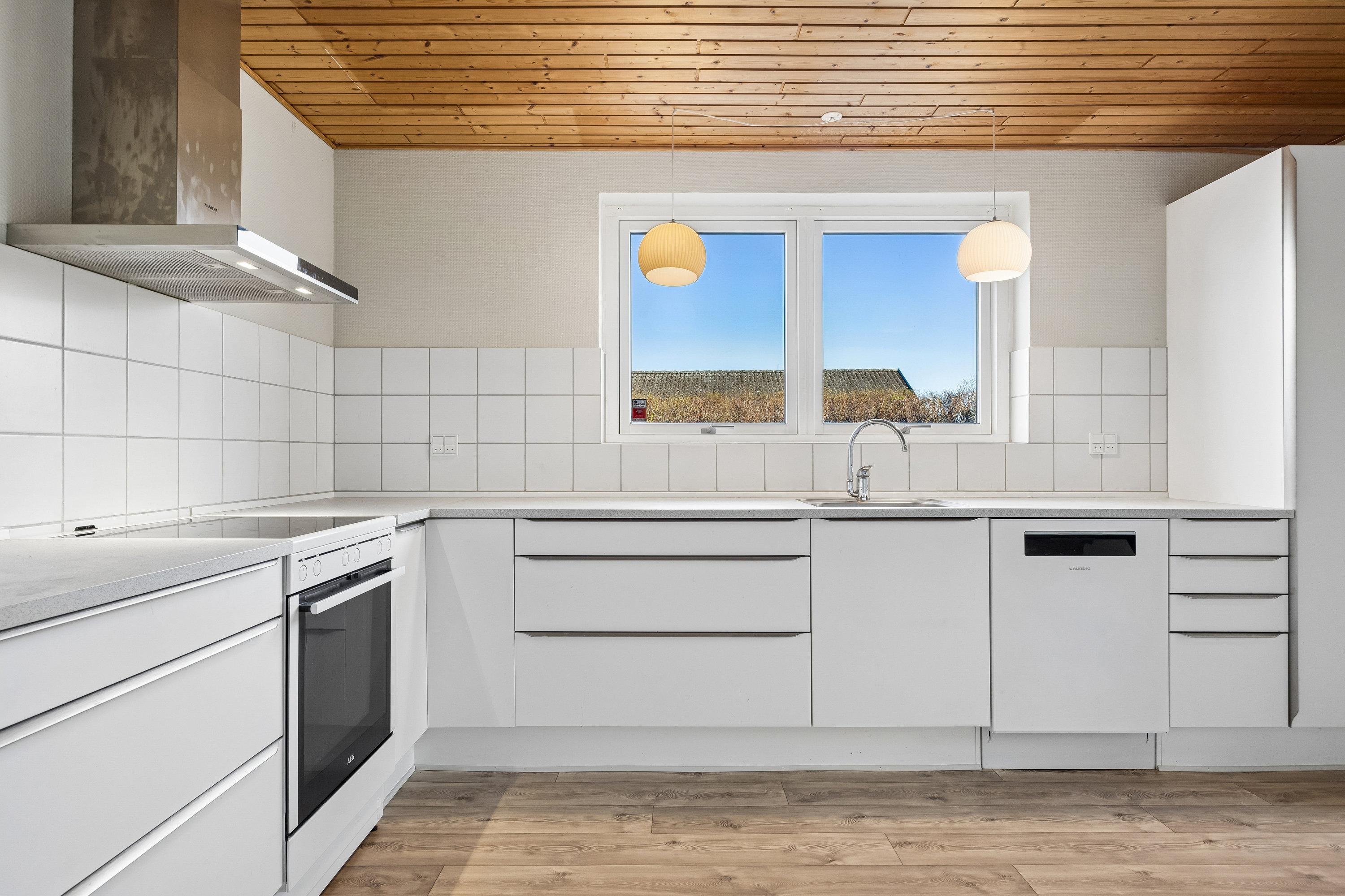 Fremhævet køkken billede i fuldskærmstilstand. Billede af Finlandsvej 41, 4270 Høng