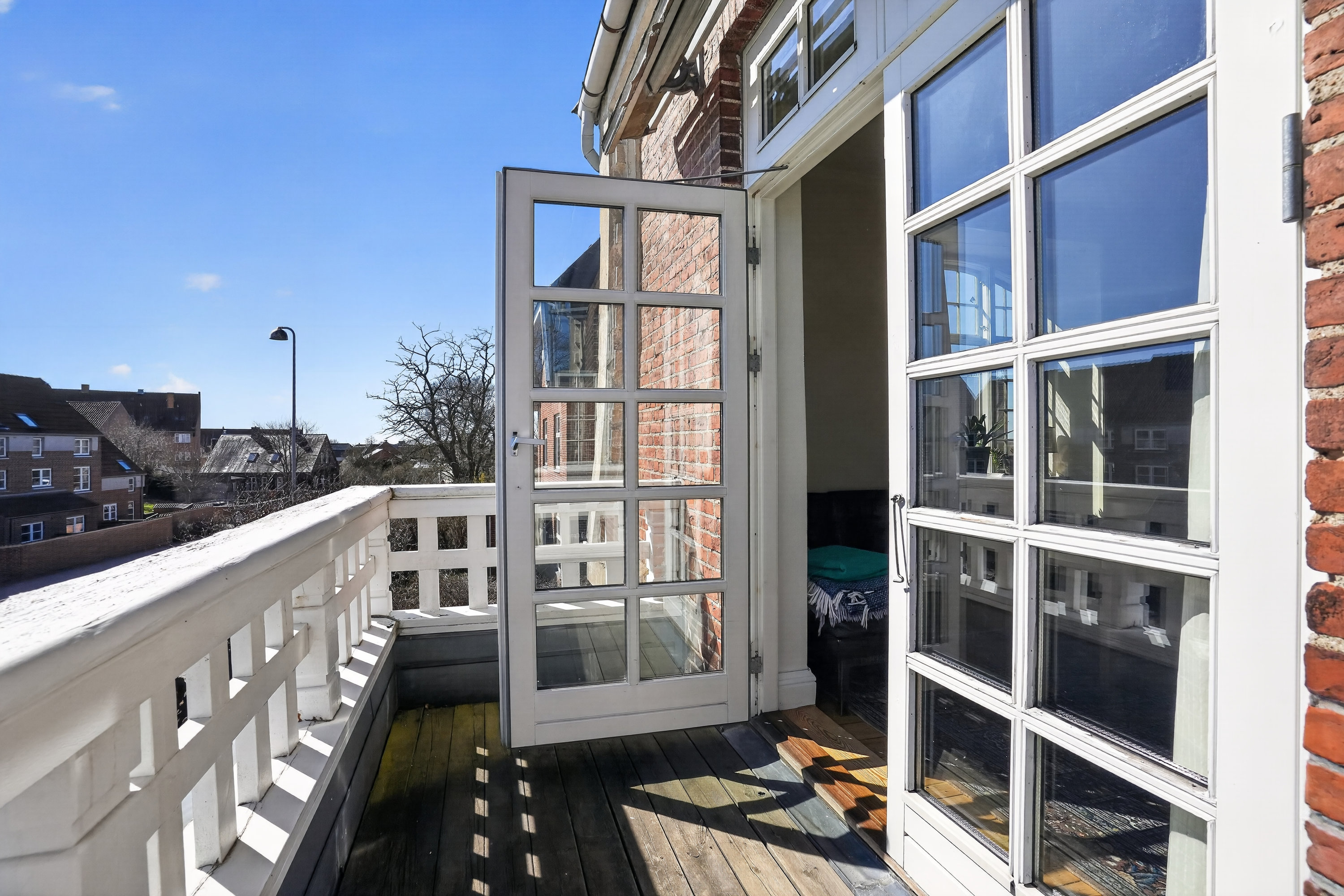 Fremhævet altan billede i fuldskærmstilstand. Billede af Christian IVs Vej 2, 1., 3400 Hillerød