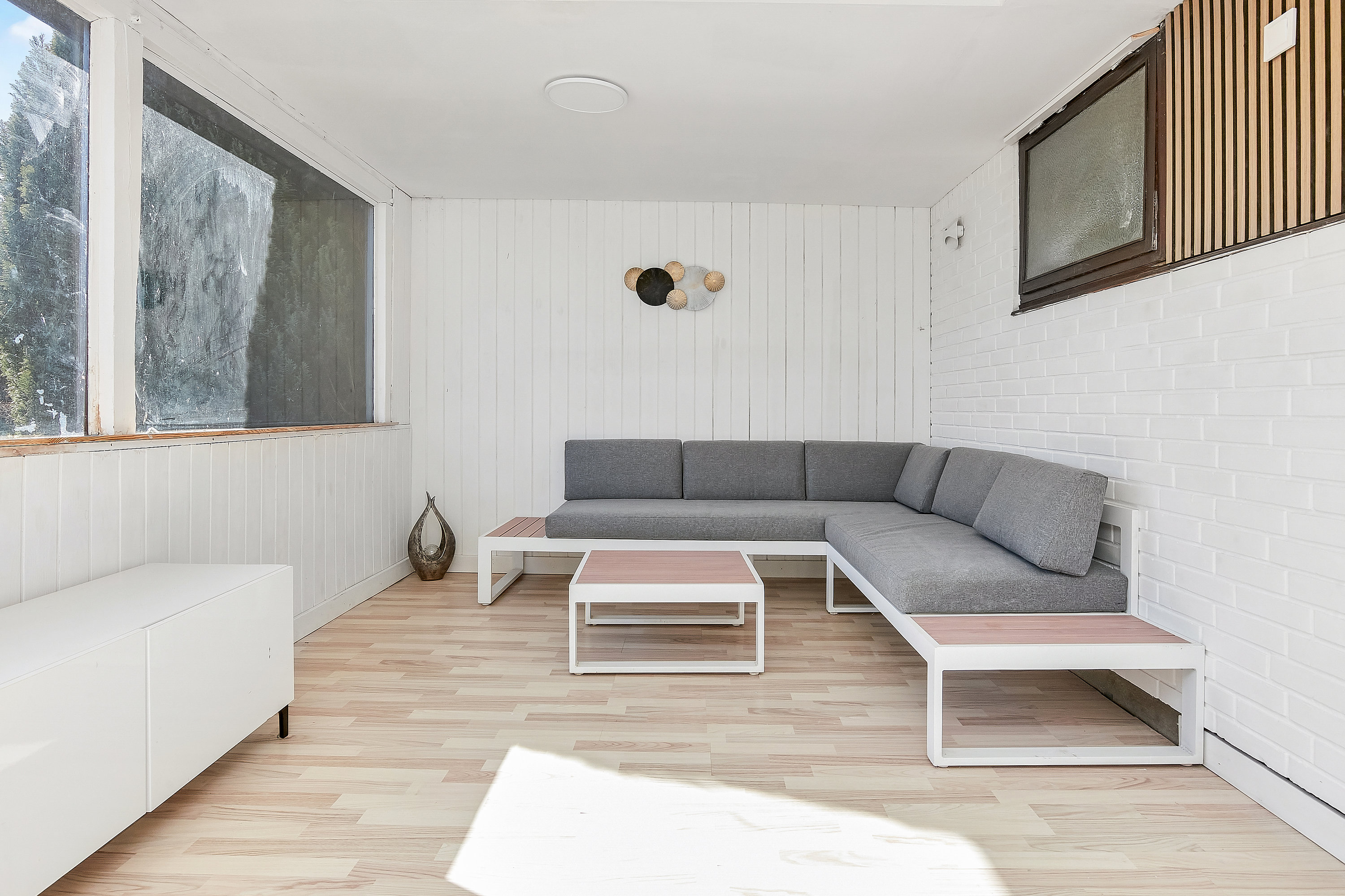 Fremhævet udestue billede i fuldskærmstilstand. Billede af Hørvej 7, Tyrsted, 8700 Horsens