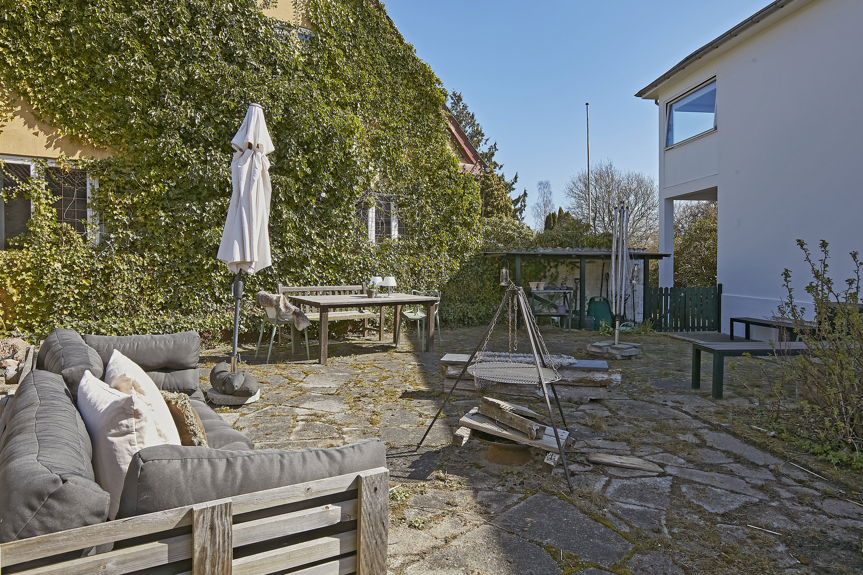 Fremhævet terrasse billede i fuldskærmstilstand. Billede af Tremhøjvej 5, Tvingstrup, 8700 Horsens