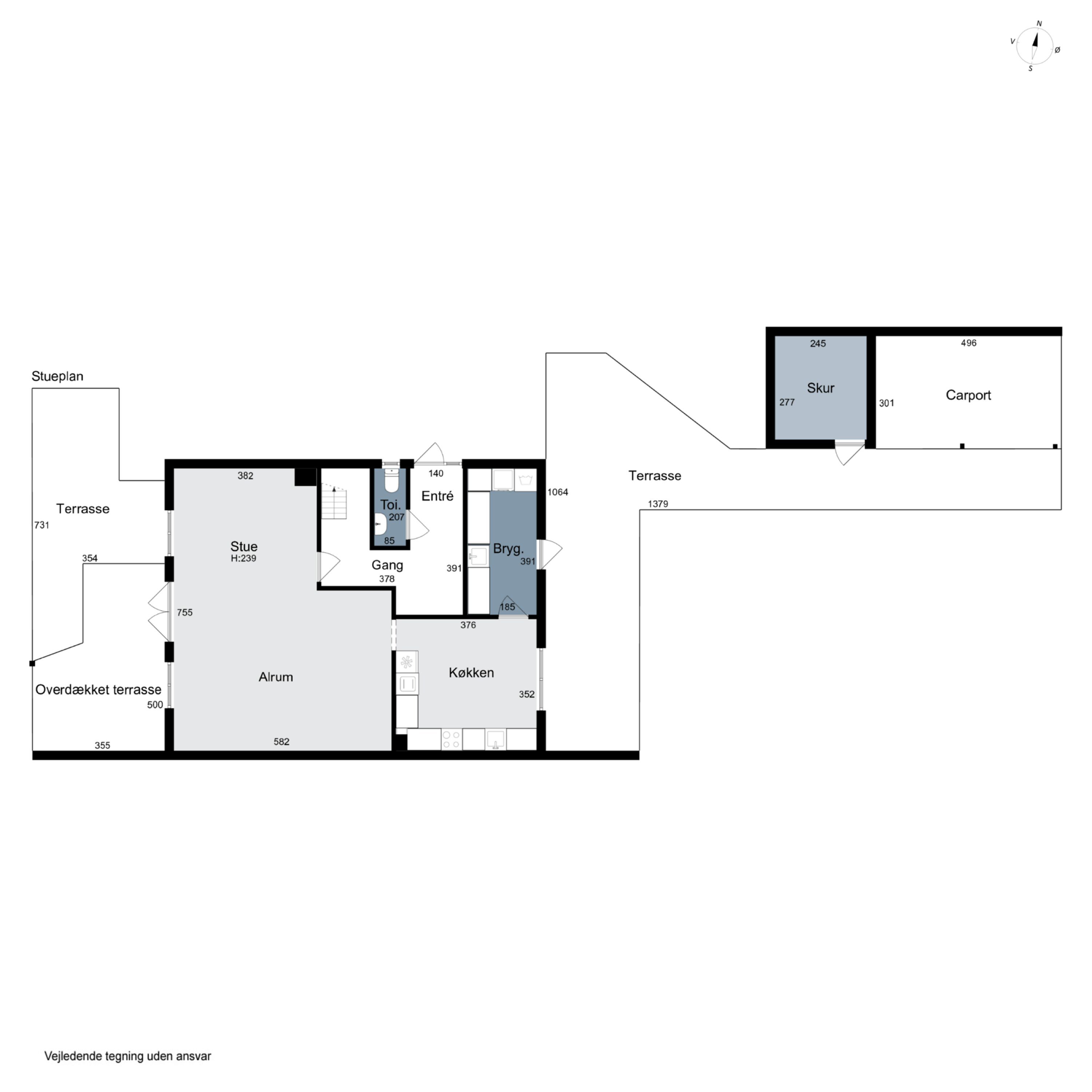 Plantegninger billede af Sømandshvile Park 33, 2960 Rungsted Kyst