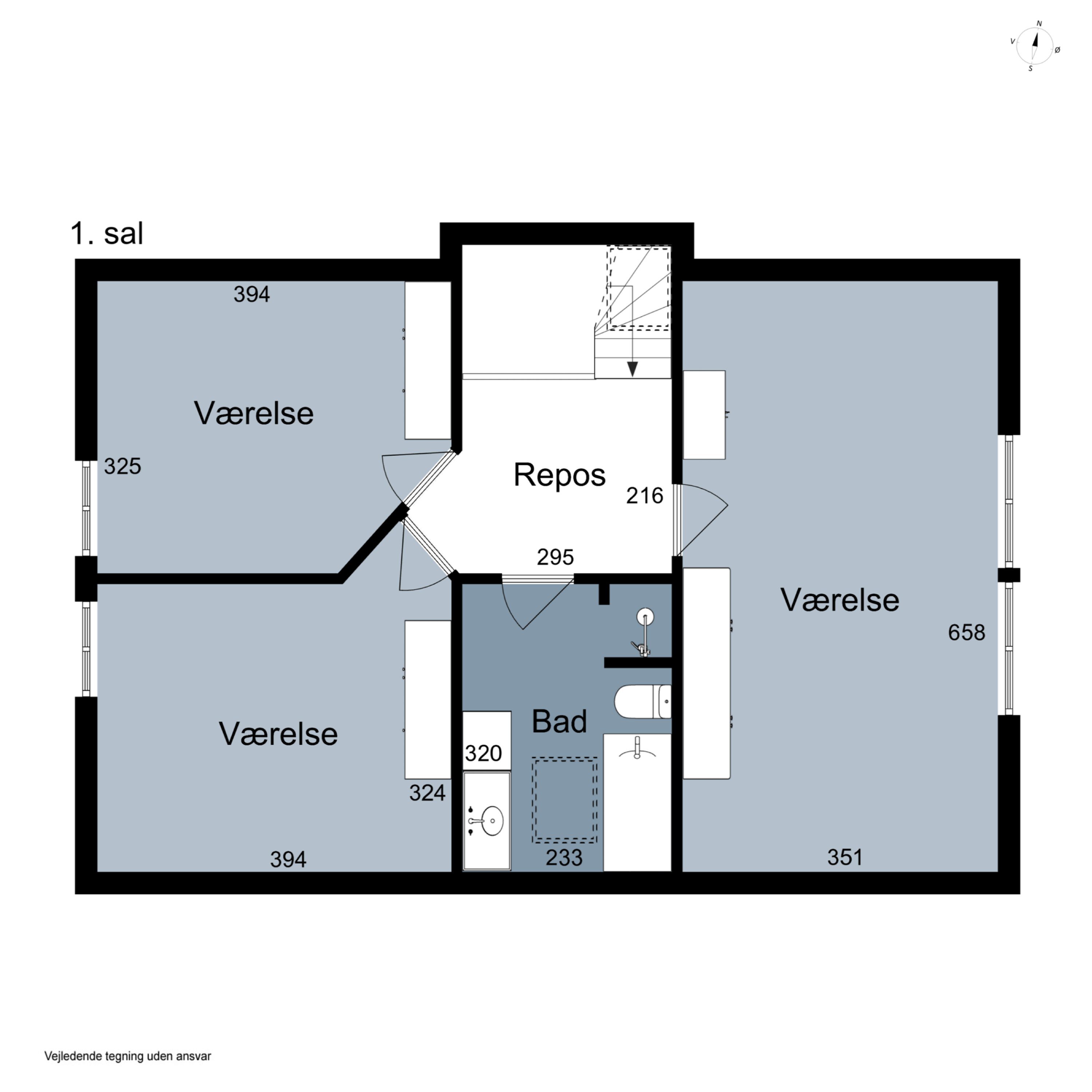 Plantegninger billede af Sømandshvile Park 33, 2960 Rungsted Kyst