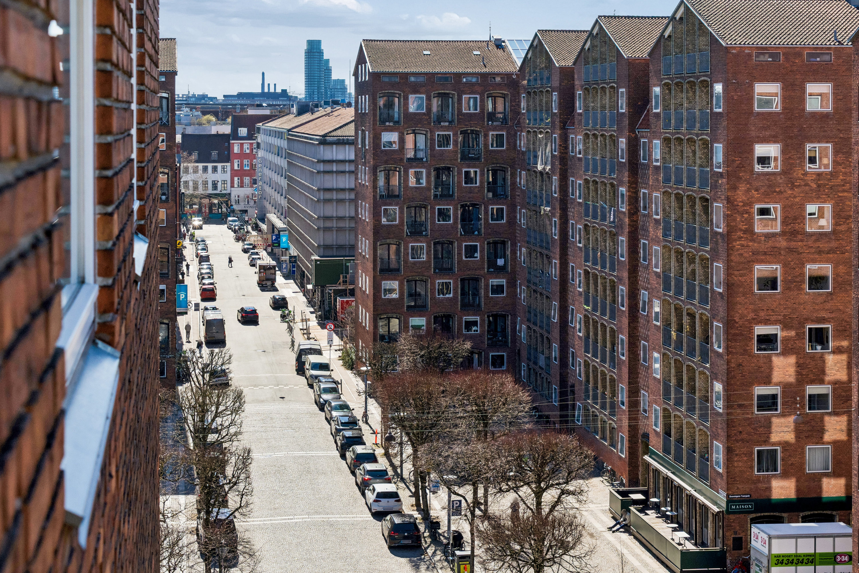 Fremhævet udsigt billede i fuldskærmstilstand. Billede af Dronningens Tværgade 44, 7. mf., 1302 København K