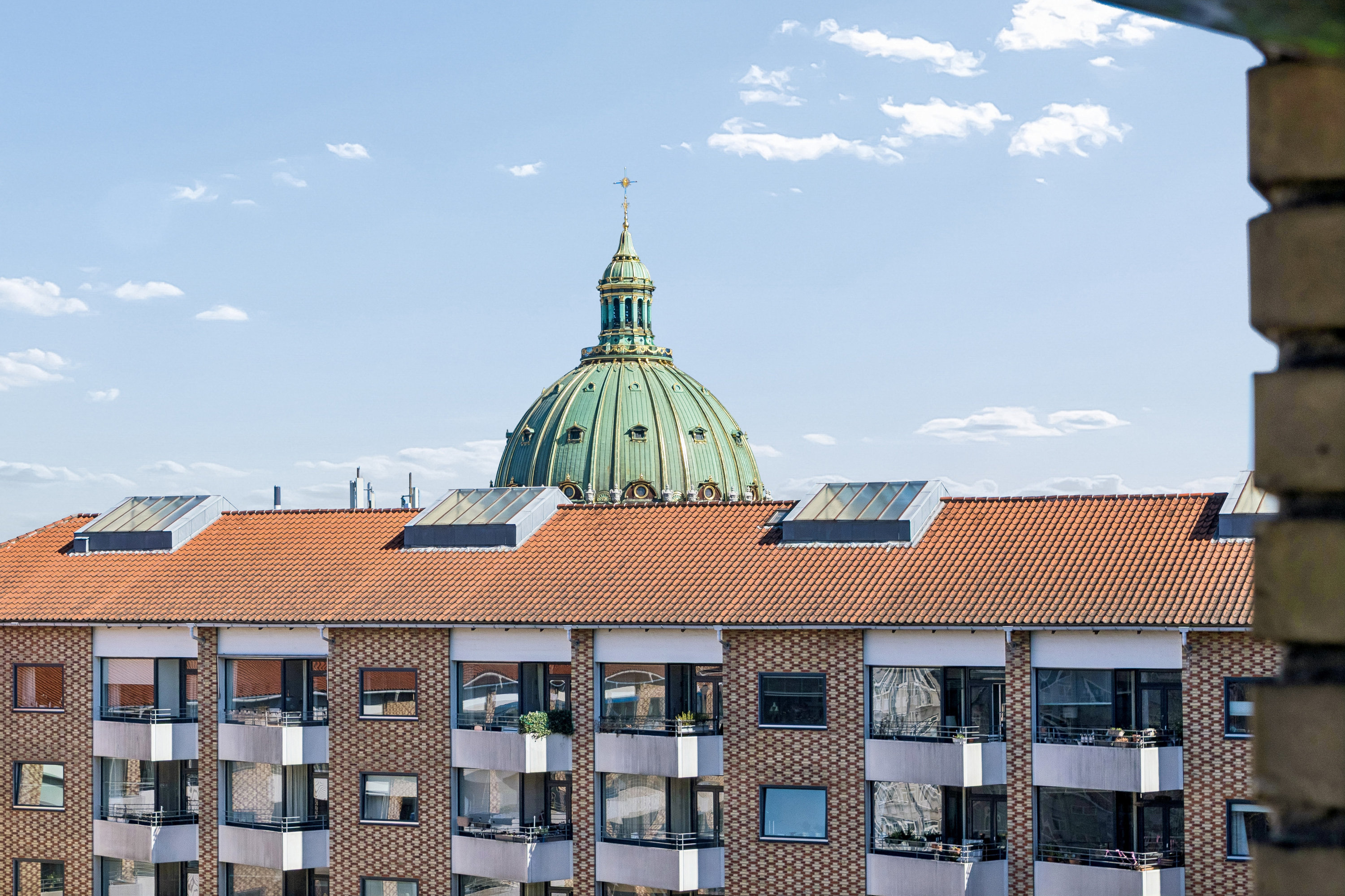 Ejerlejlighed: Udsigt på Dronningens Tværgade 44, 7. mf., 1302 København K