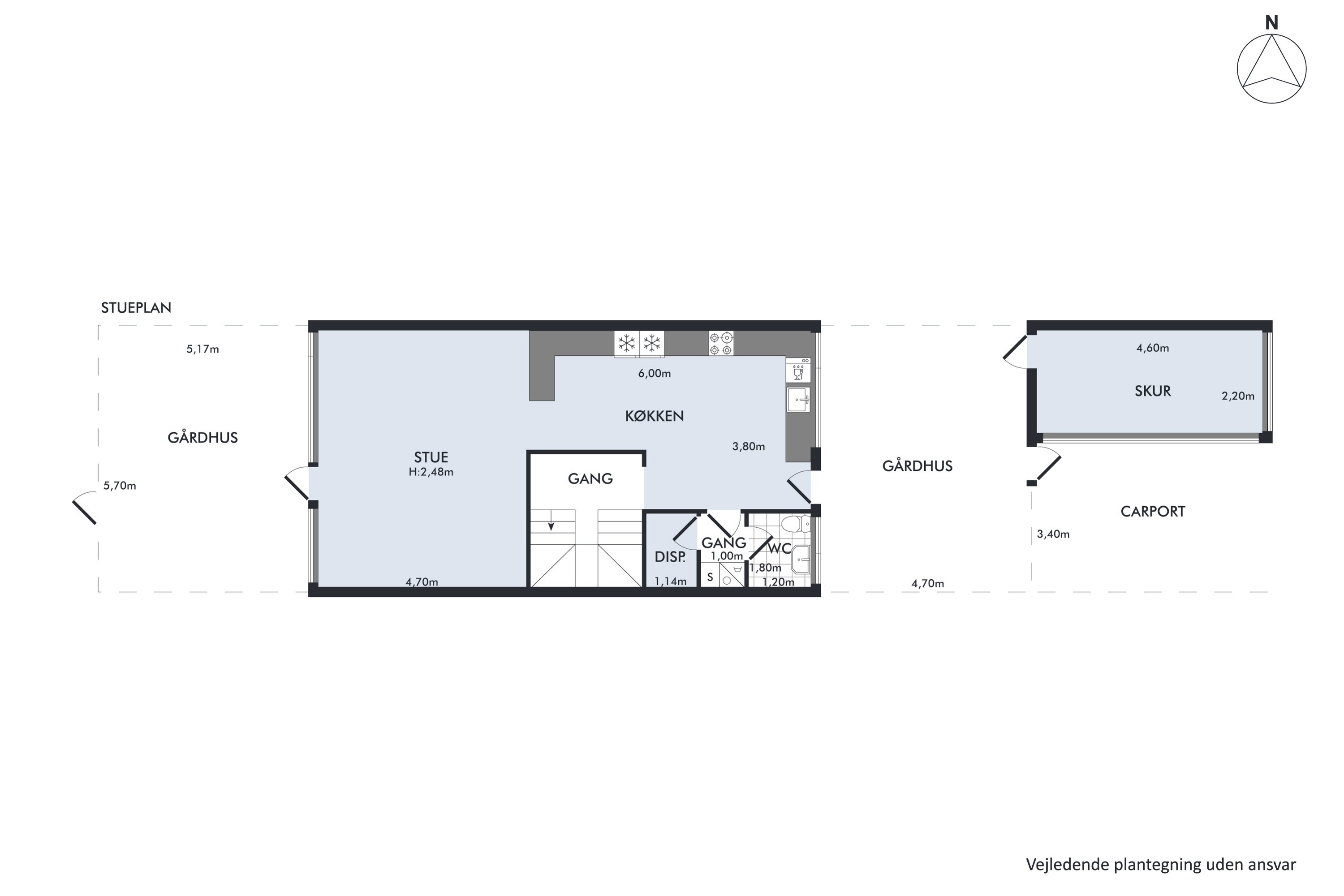 Plantegninger billede af Eremitageparken 237, 2800 Kongens Lyngby
