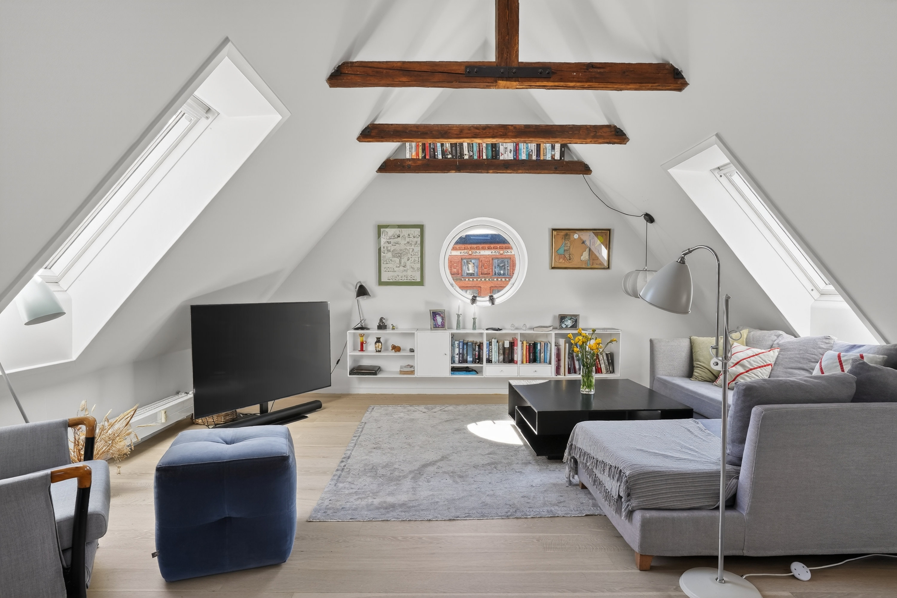 Fremhævet stue billede i fuldskærmstilstand. Billede af Gammel Kongevej 144, 3., 1850 Frederiksberg C