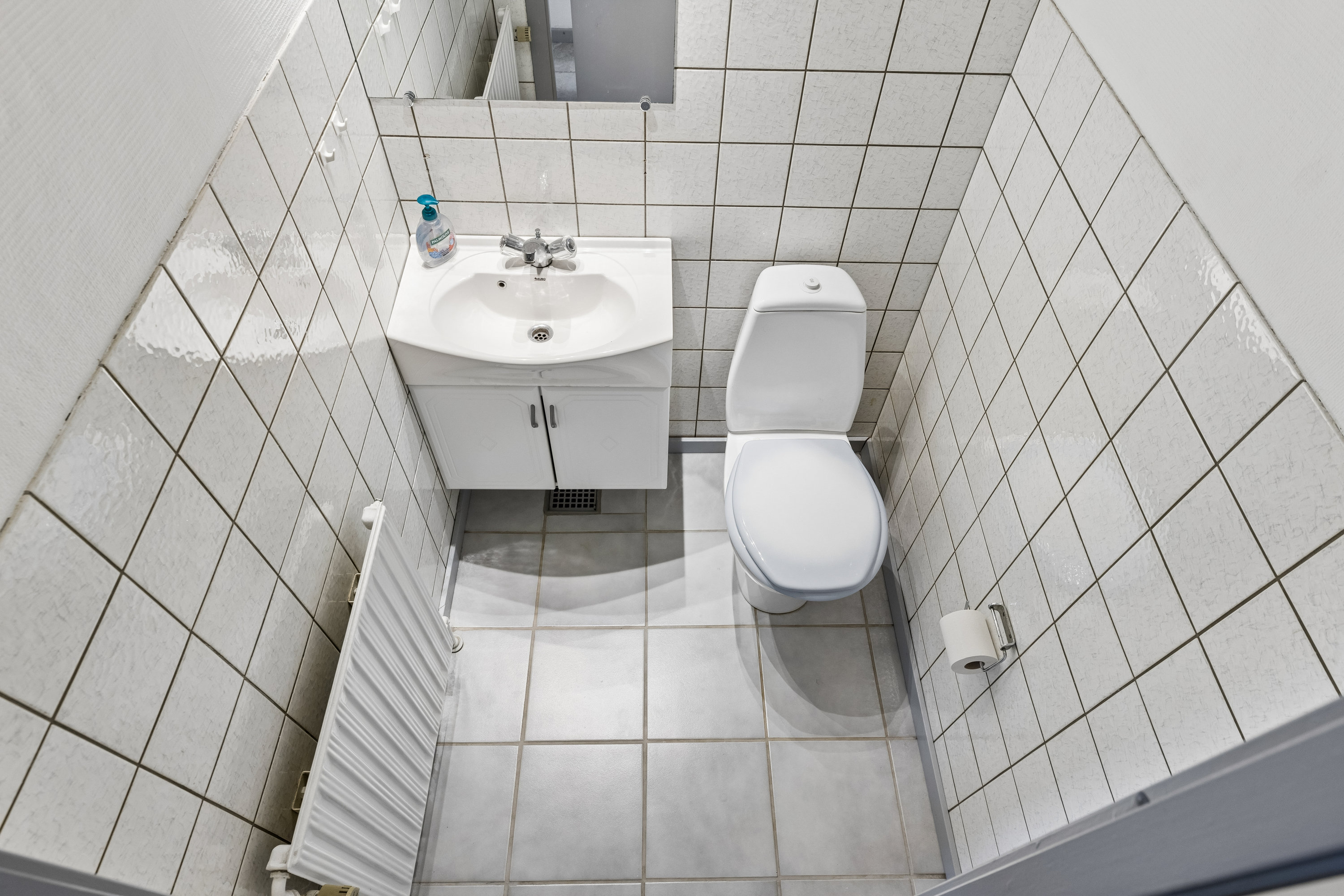 Fremhævet badeværelse billede i fuldskærmstilstand. Billede af Toftevej 20, Fynshav, 6440 Augustenborg