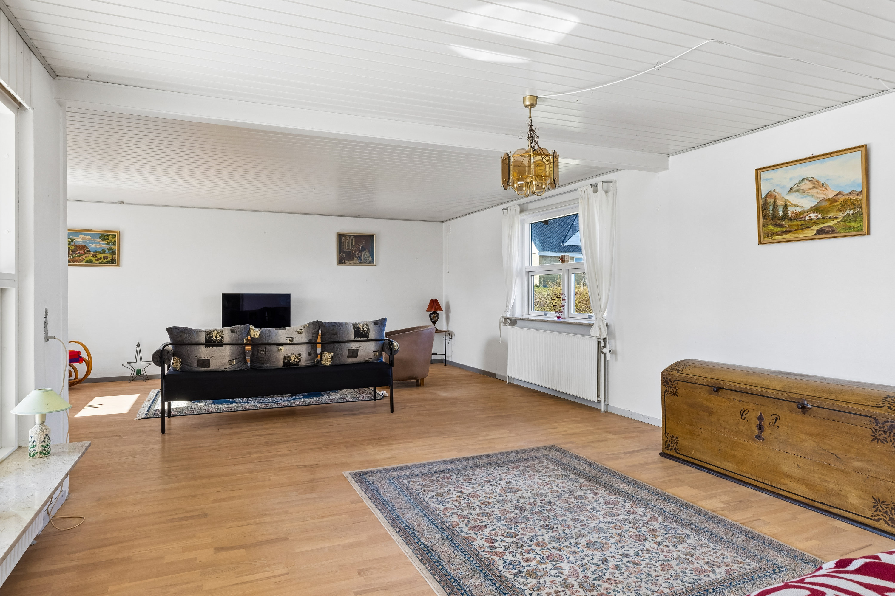 Fremhævet stue billede i fuldskærmstilstand. Billede af Toftevej 20, Fynshav, 6440 Augustenborg