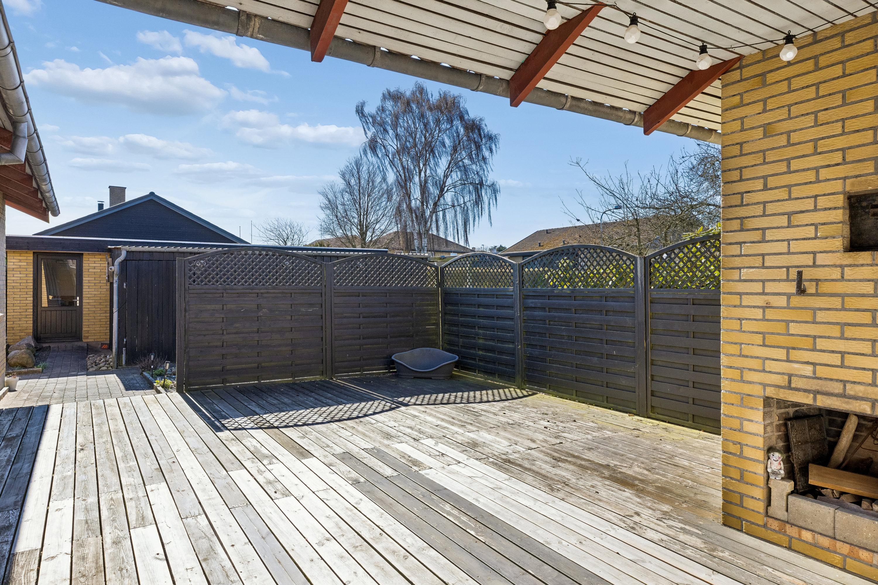 Fremhævet terrasse billede i fuldskærmstilstand. Billede af Toftevej 20, Fynshav, 6440 Augustenborg