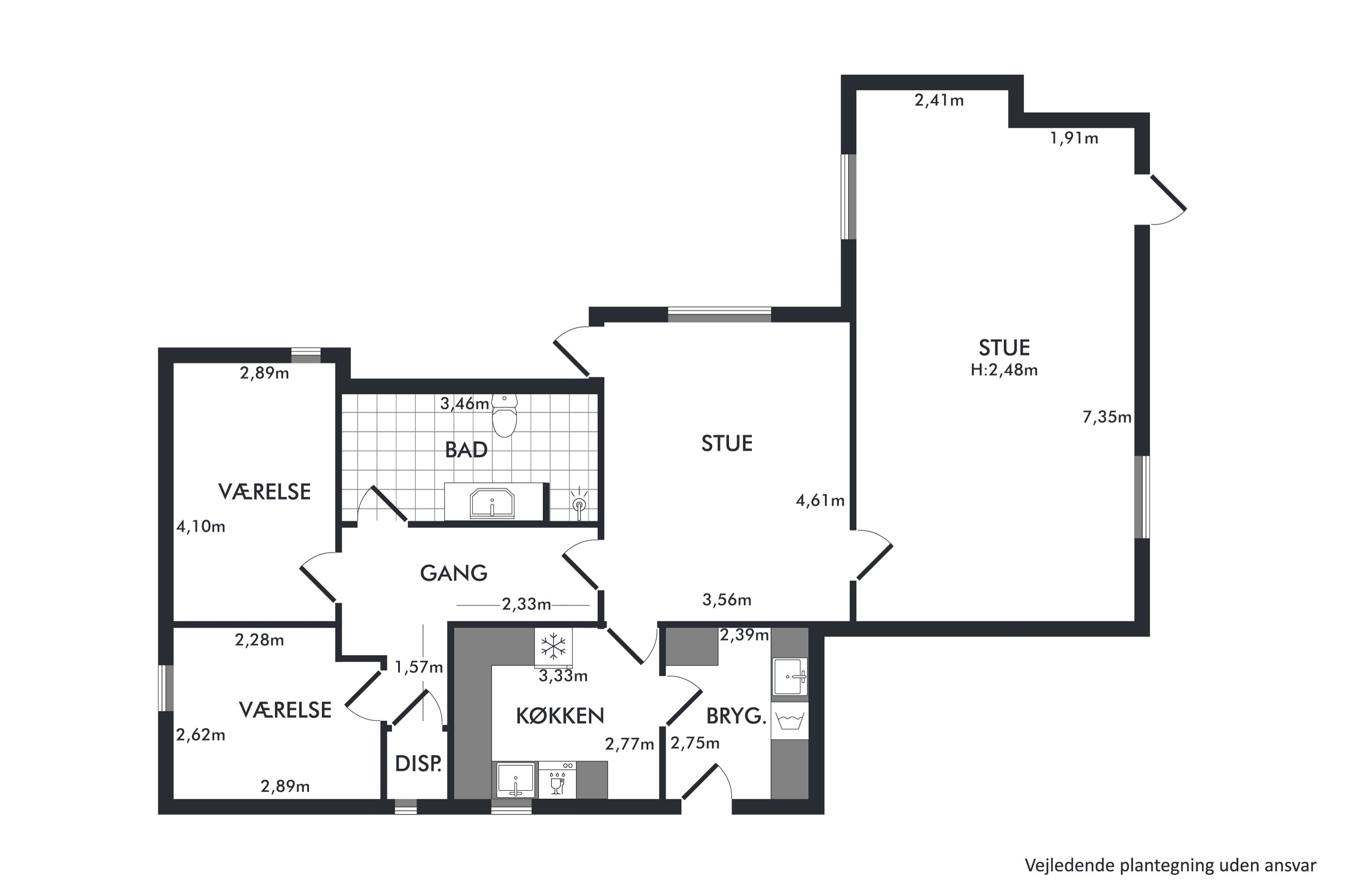 Plantegninger billede af Dalgasvej 18, 7500 Holstebro