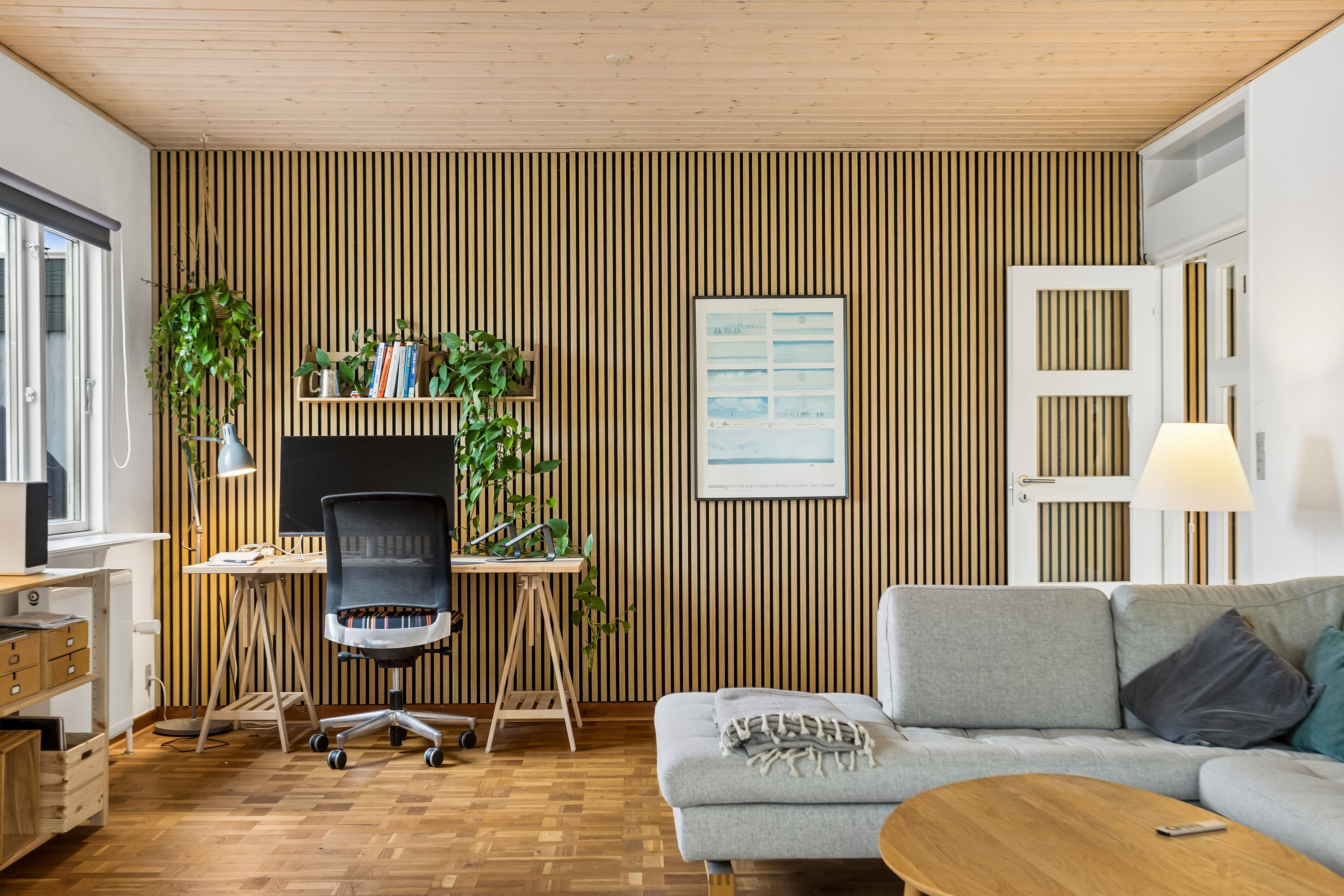 Fremhævet stue billede i fuldskærmstilstand. Billede af Dalgasvej 18, 7500 Holstebro