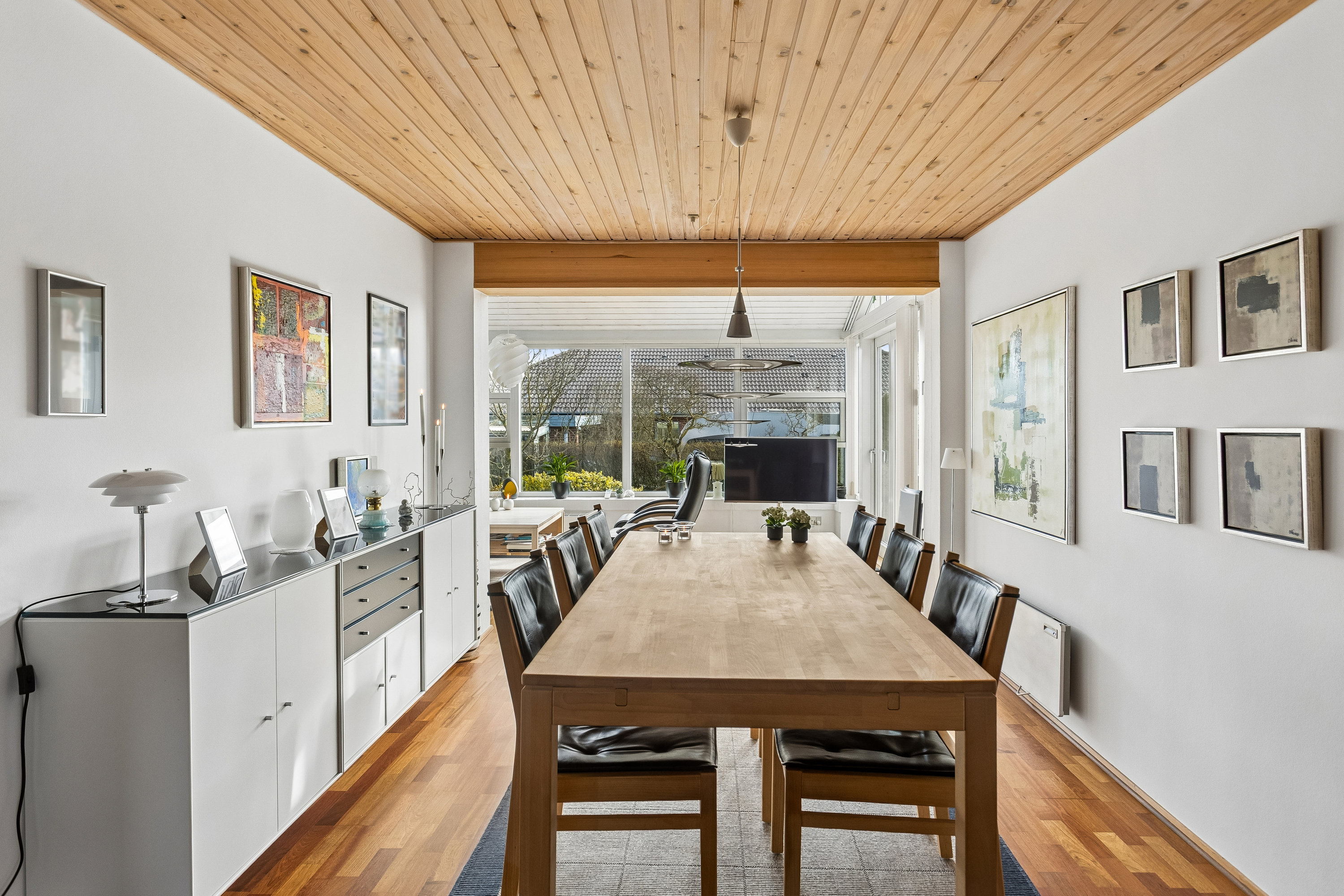 Fremhævet spisestue billede i fuldskærmstilstand. Billede af Vedbendvej 8, Mejdal, 7500 Holstebro