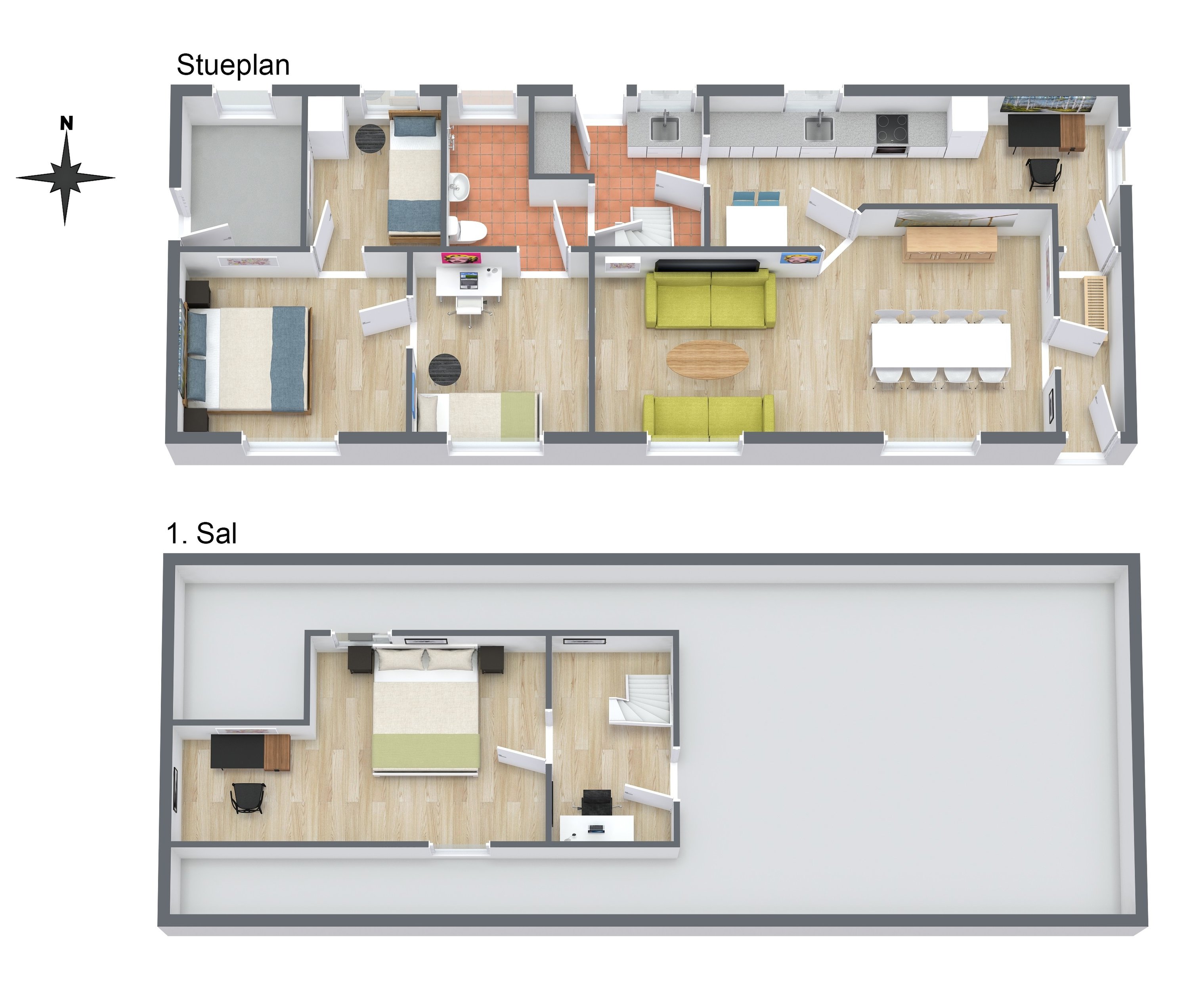 Plantegninger billede af Ålborgvej 440, 9800 Hjørring