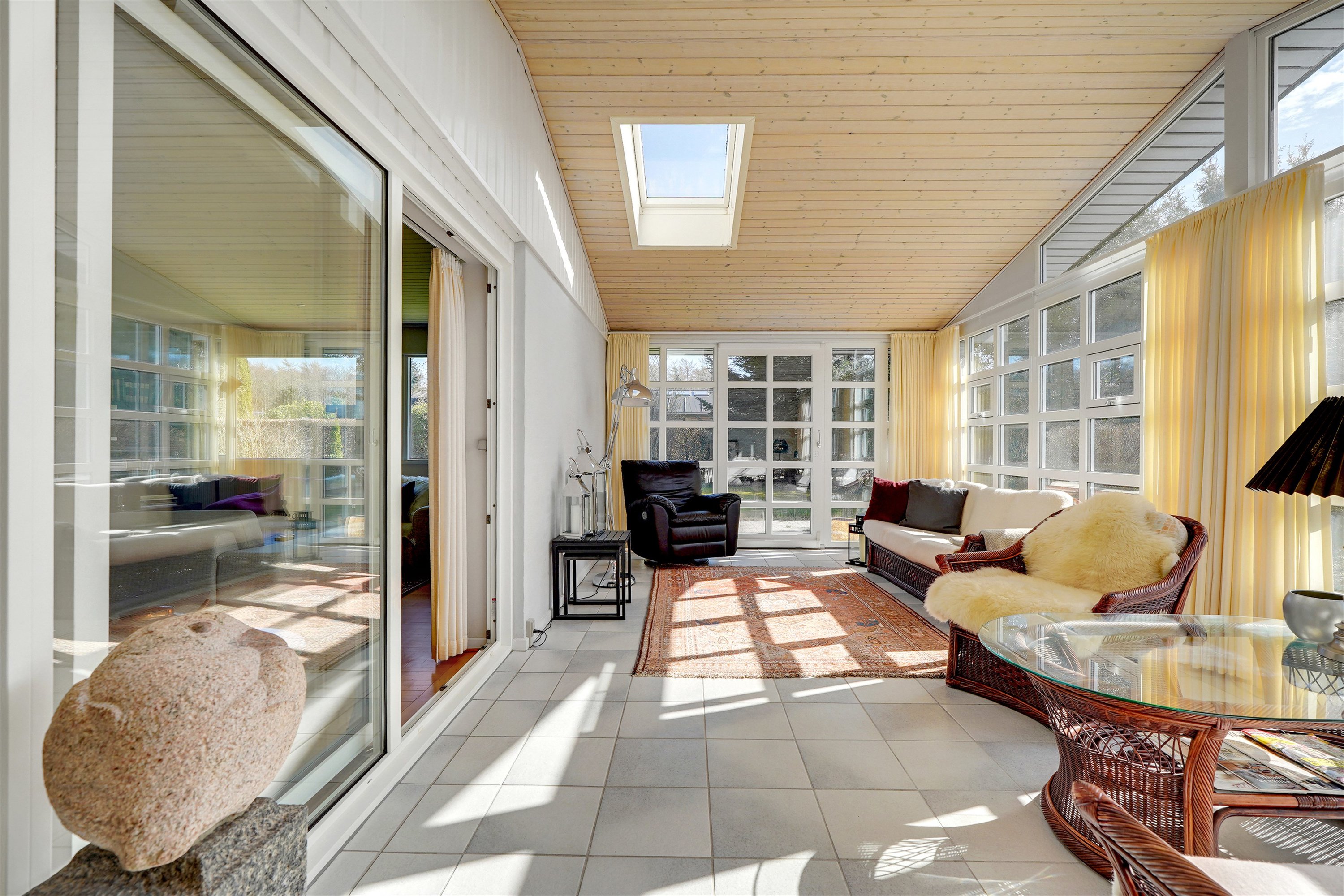 Fremhævet udestue billede i fuldskærmstilstand. Billede af Skovparken 230, 7190 Billund